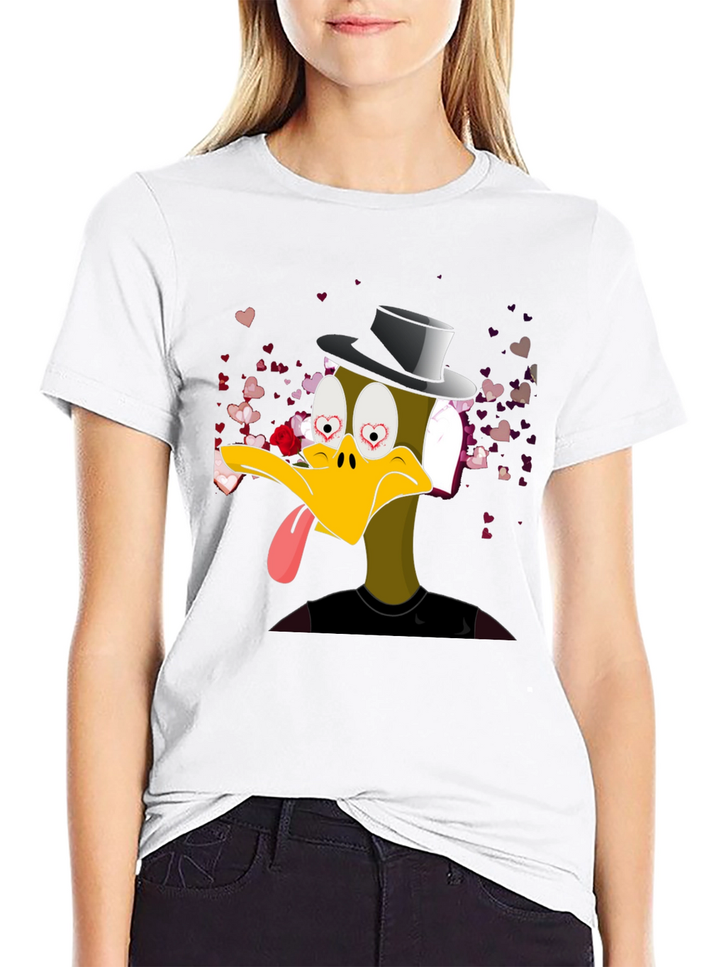 Funny Duck Valentines T-Shirt