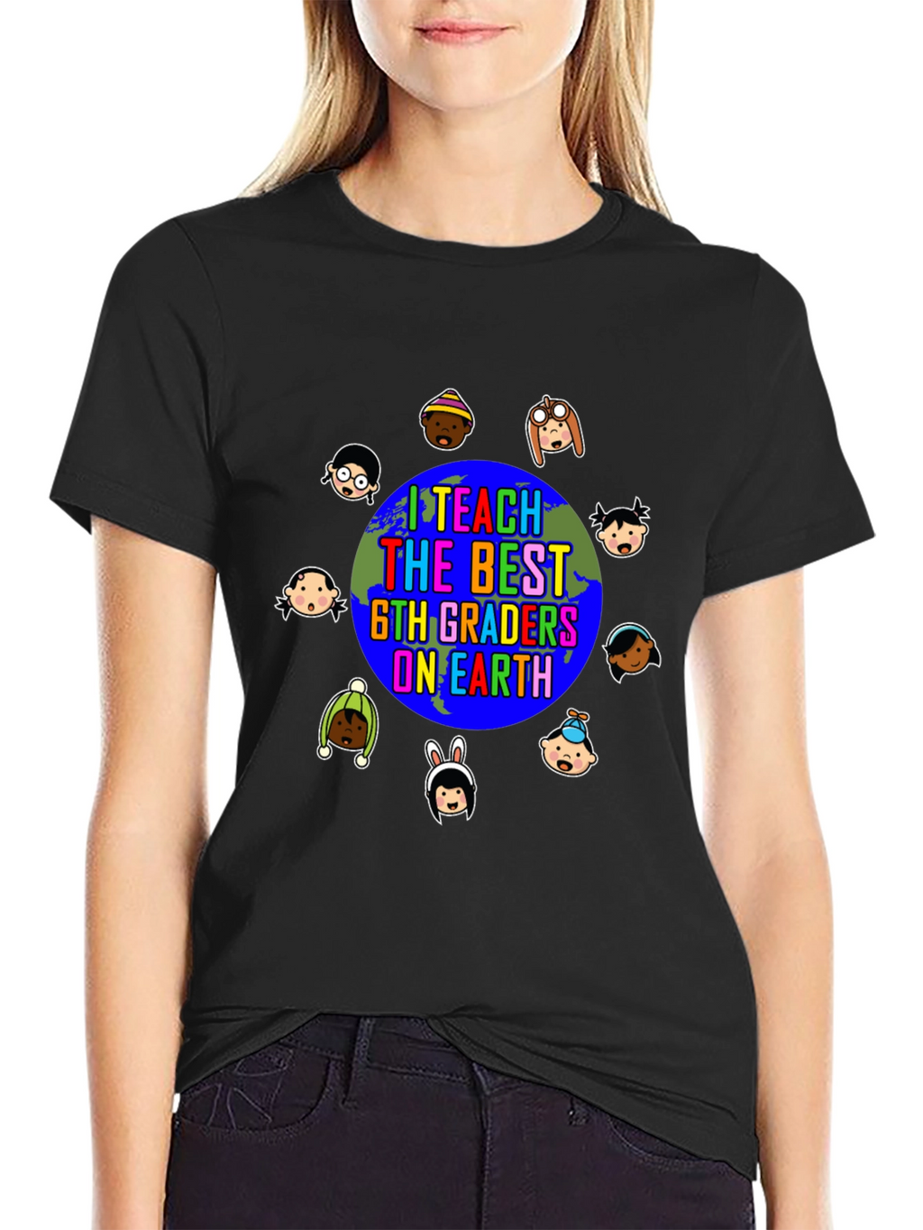 I Teach The Best 6th Graders On Earth T-Shirt