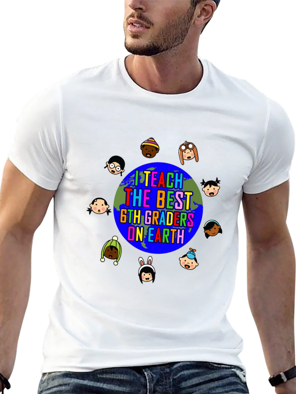 I Teach The Best 6th Graders On Earth T-Shirt