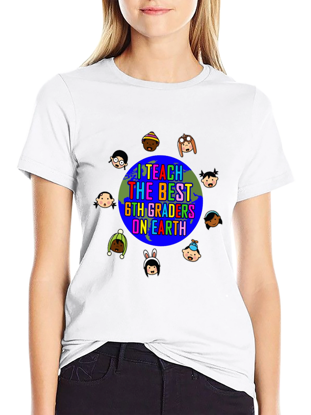 I Teach The Best 6th Graders On Earth T-Shirt