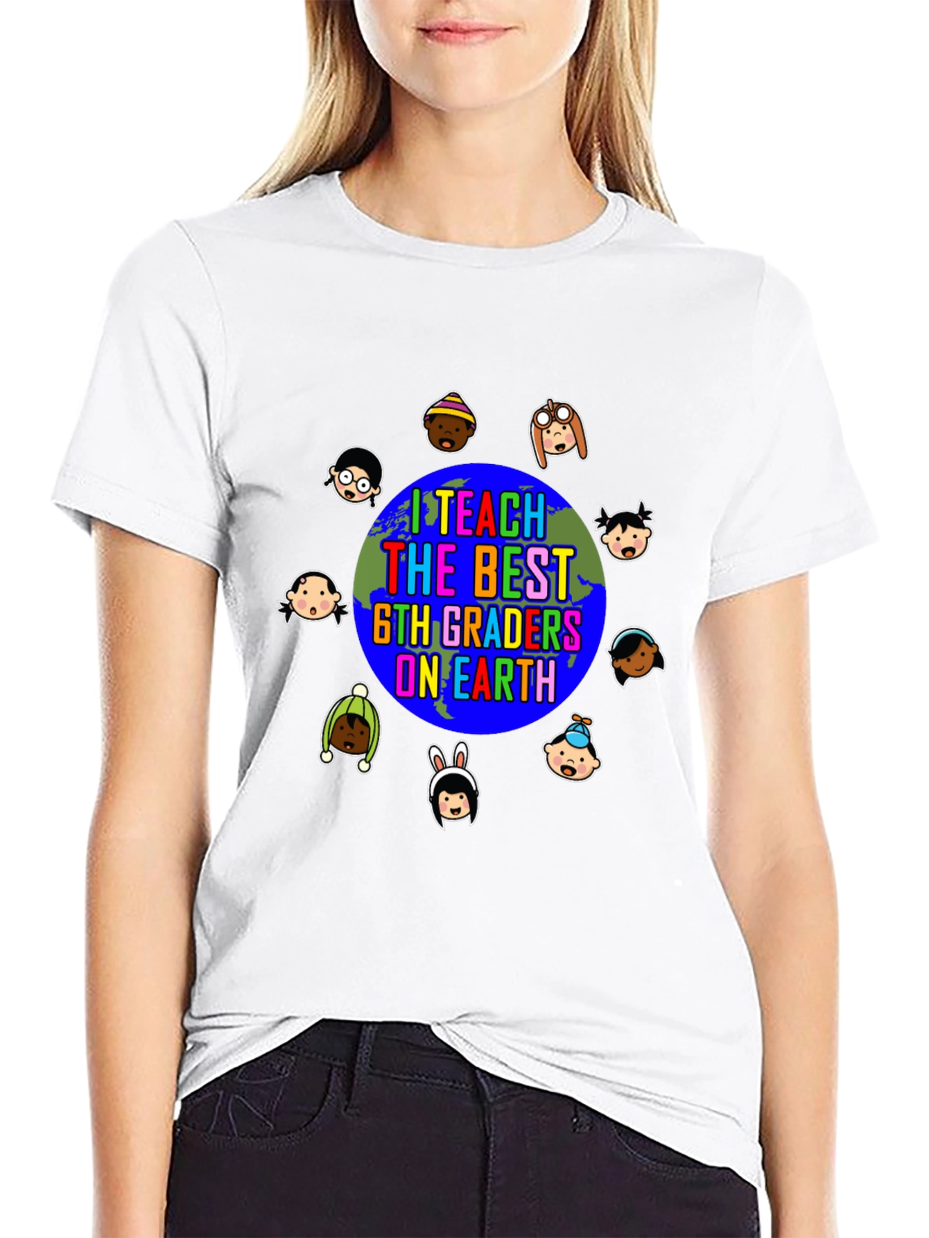 I Teach The Best 6th Graders On Earth T-Shirt