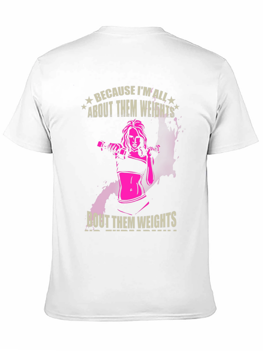 Weights Graphic T-Shirt - Fitness Apparel