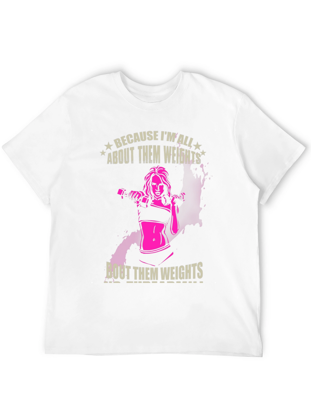 Weights Graphic T-Shirt - Fitness Apparel