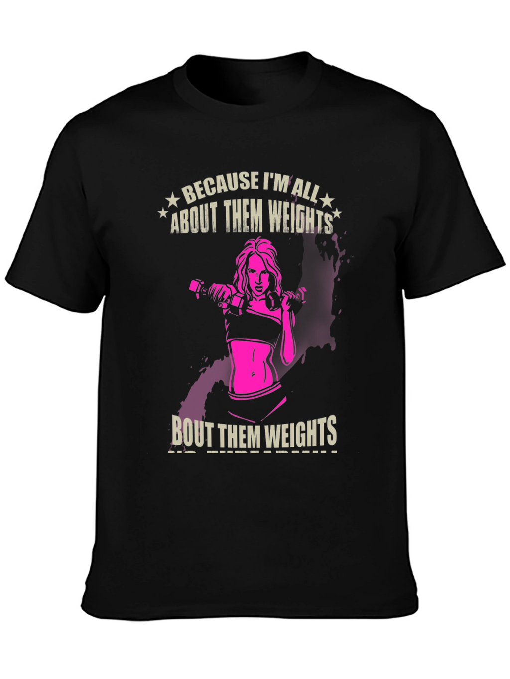 Weights Graphic T-Shirt - Fitness Apparel
