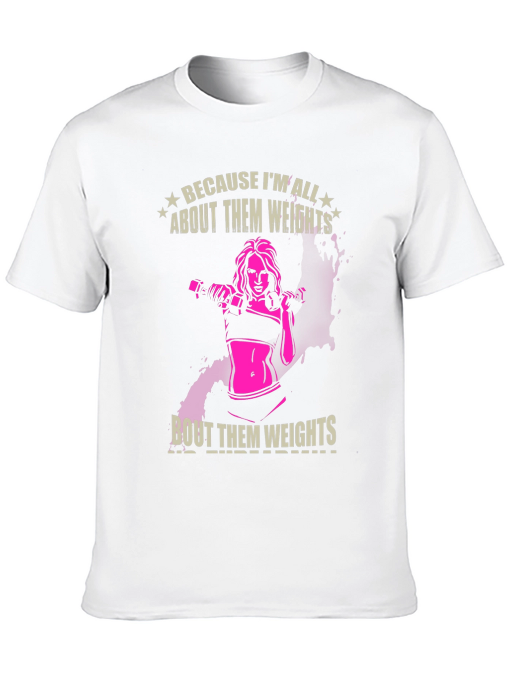 Weights Graphic T-Shirt - Fitness Apparel