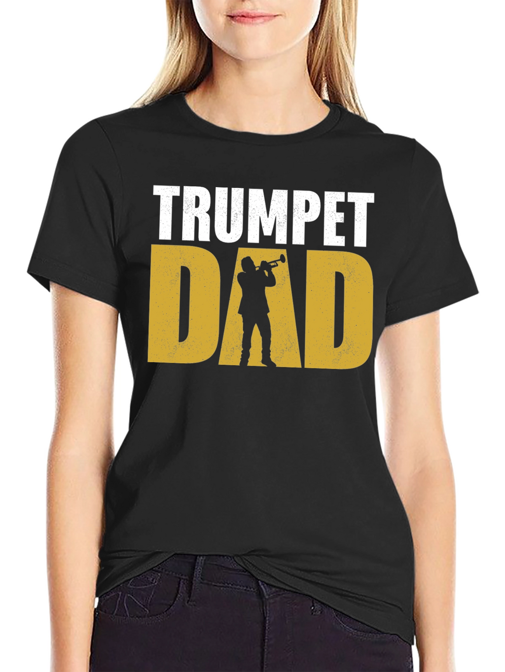 Trumpet Dad T-Shirt - Musician Fathers Day Tee