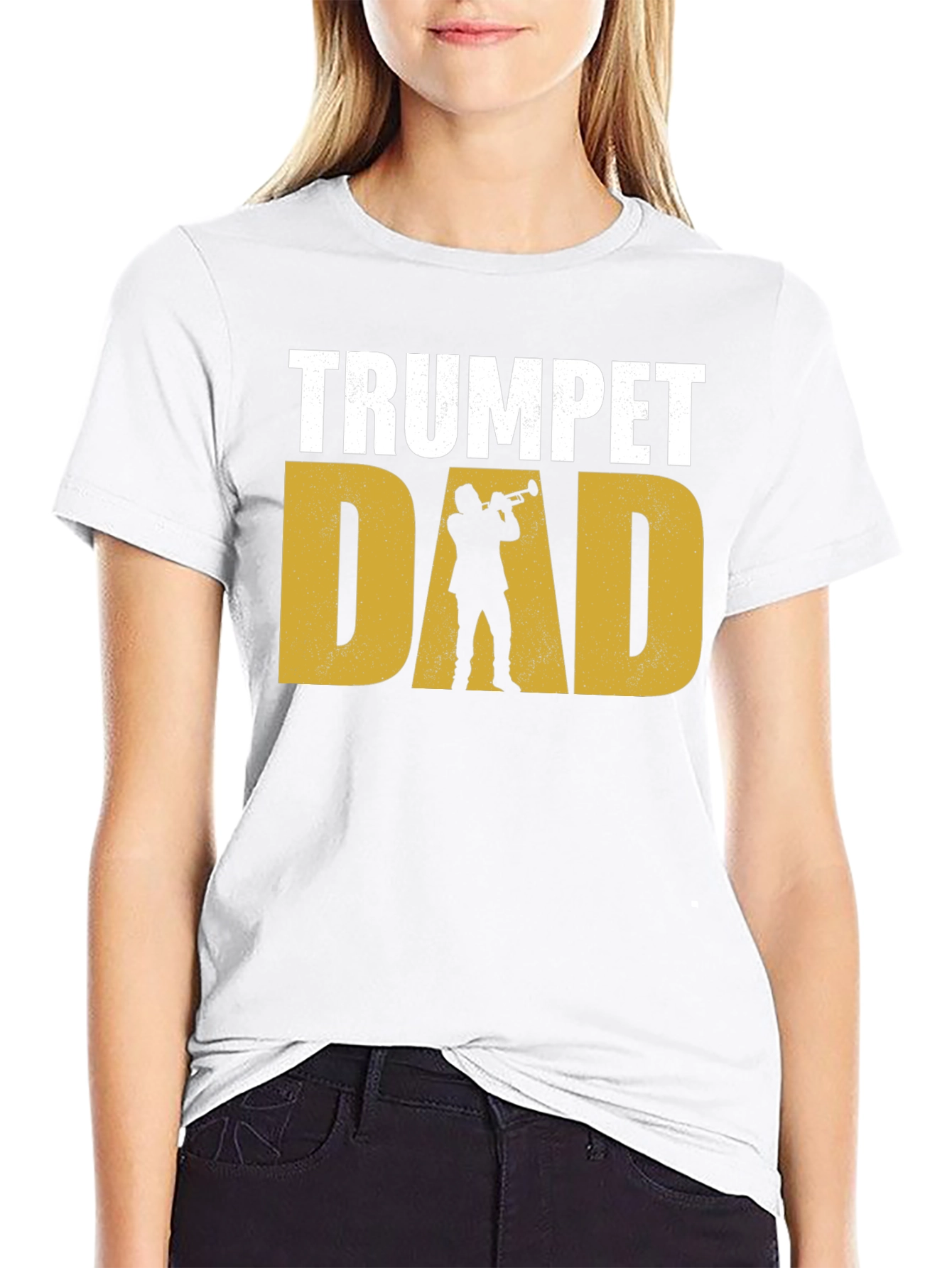 Trumpet Dad T-Shirt - Musician Fathers Day Tee
