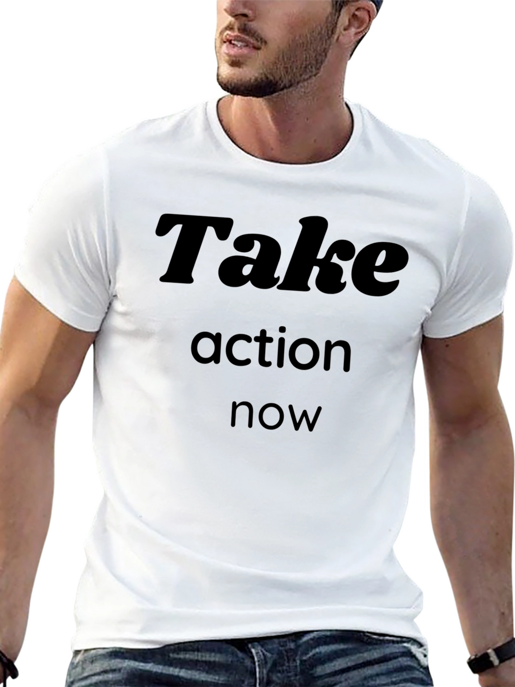 Take Action Now Graphic T-Shirt