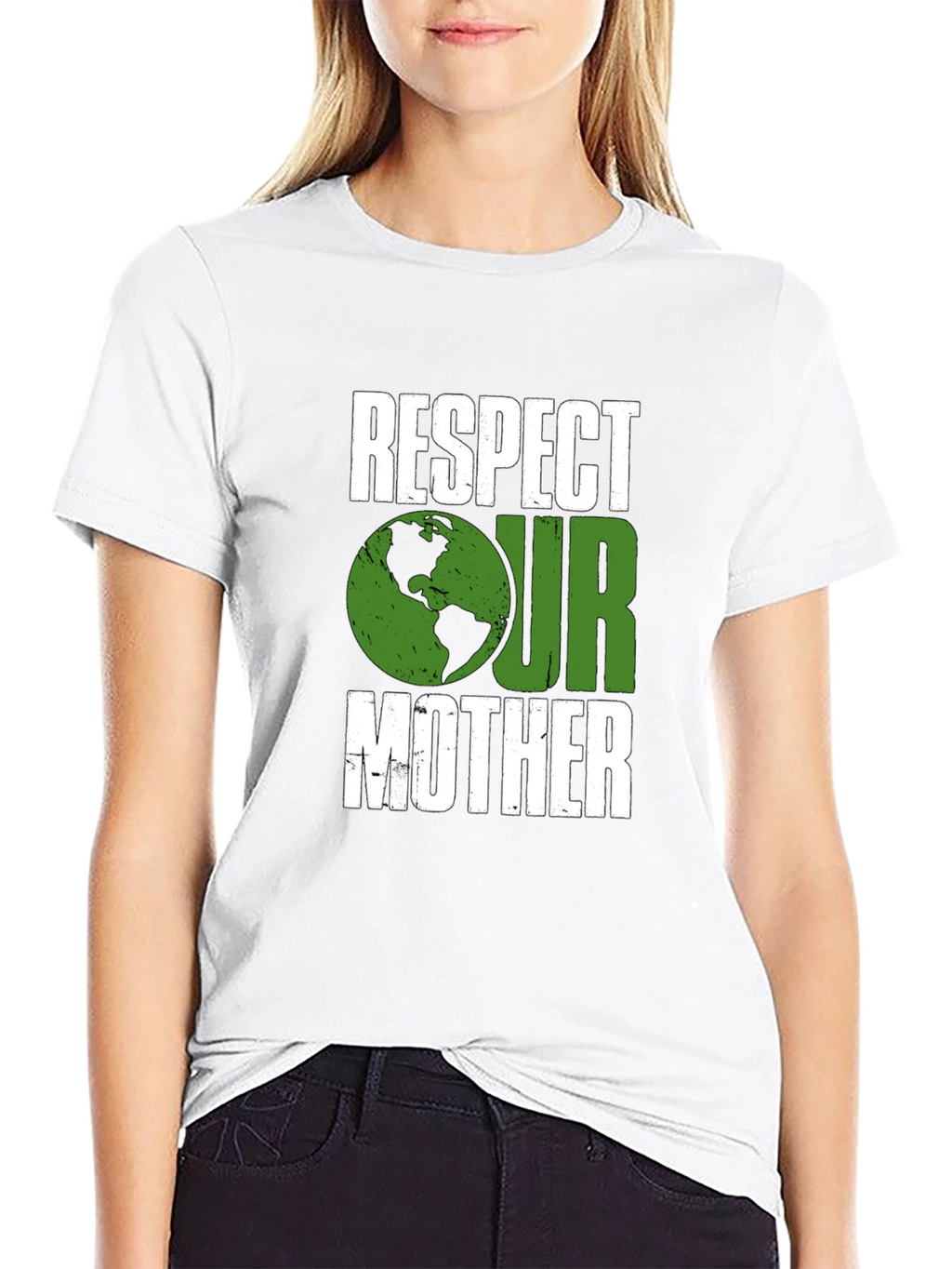 Respect Our Mother Earth Graphic T-Shirt