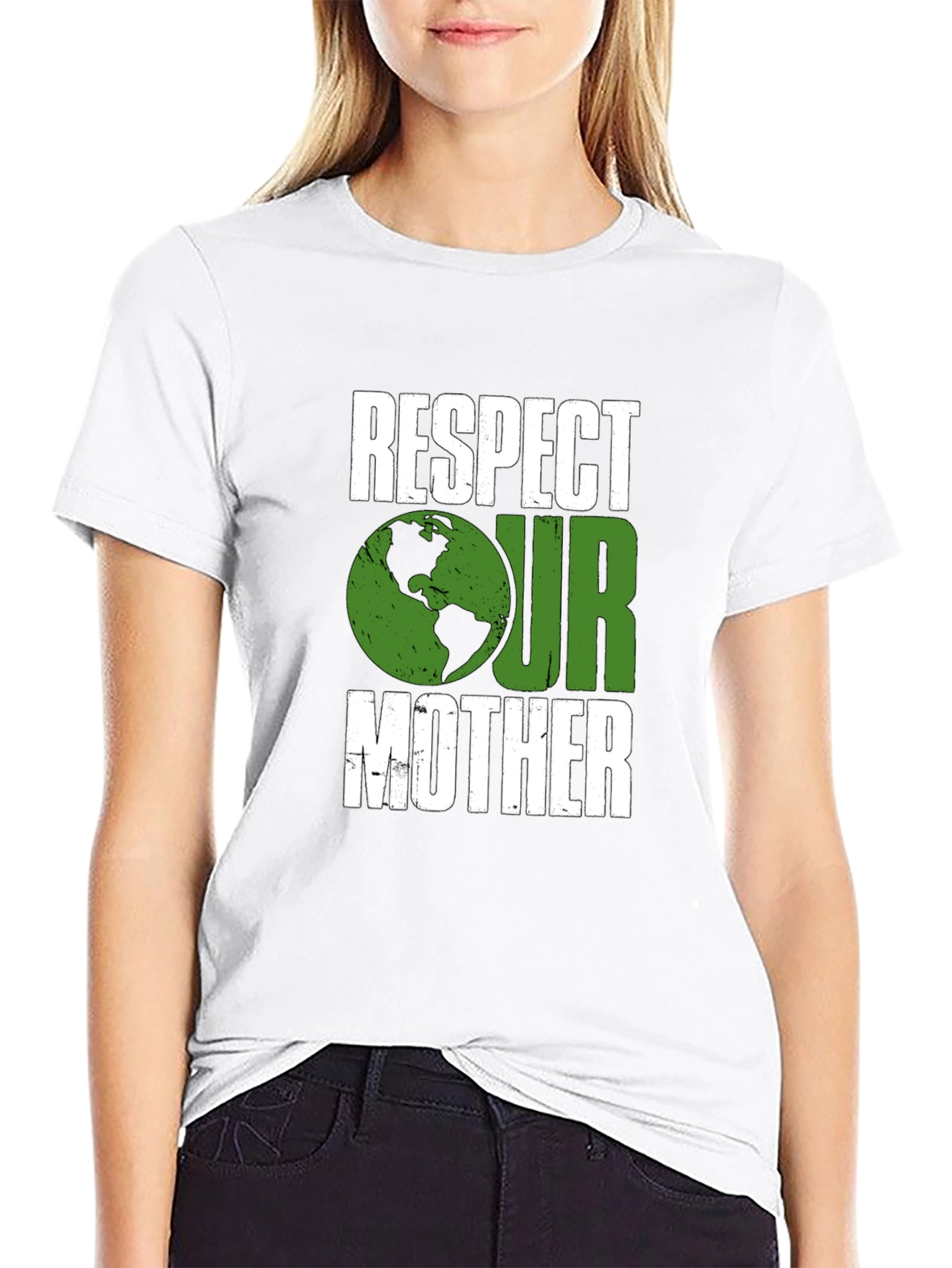 Respect Our Mother Earth Graphic T-Shirt
