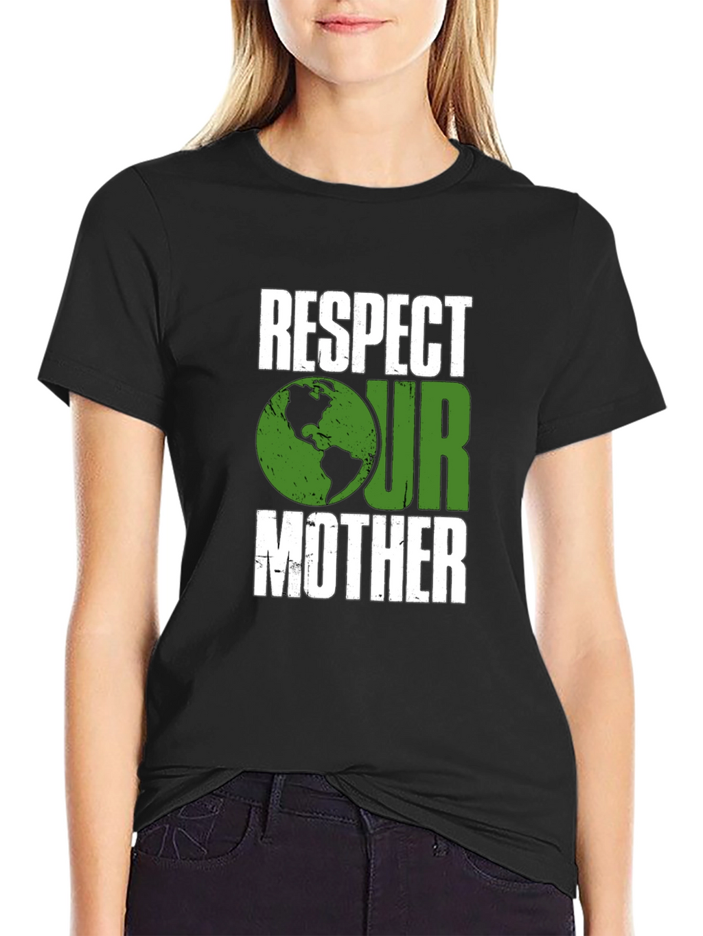 Respect Our Mother Earth Graphic T-Shirt