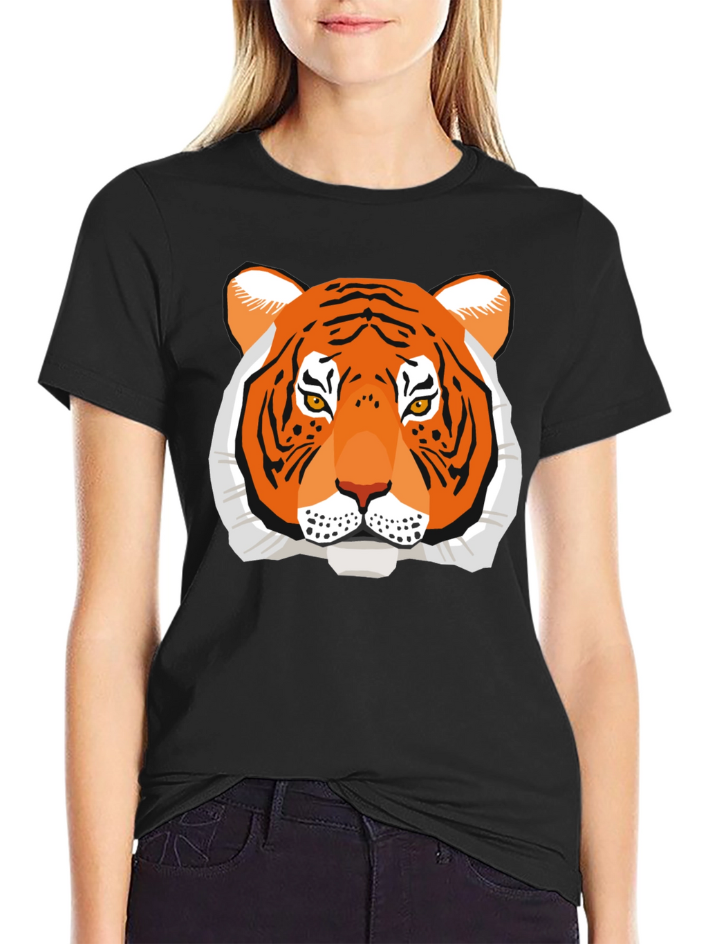 Tiger Graphic Tee - Bold Animal Print Shirt