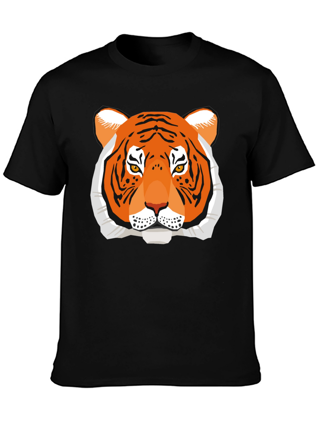 Tiger Graphic Tee - Bold Animal Print Shirt