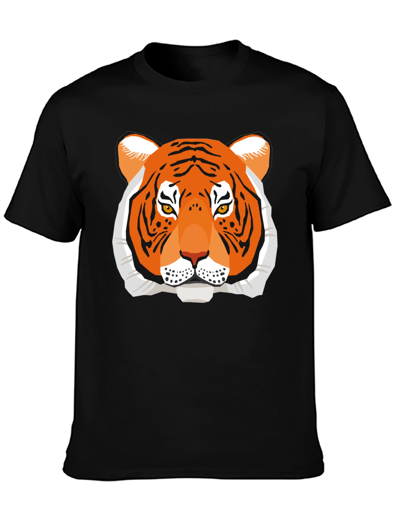 Tiger Graphic Tee - Bold Animal Print Shirt