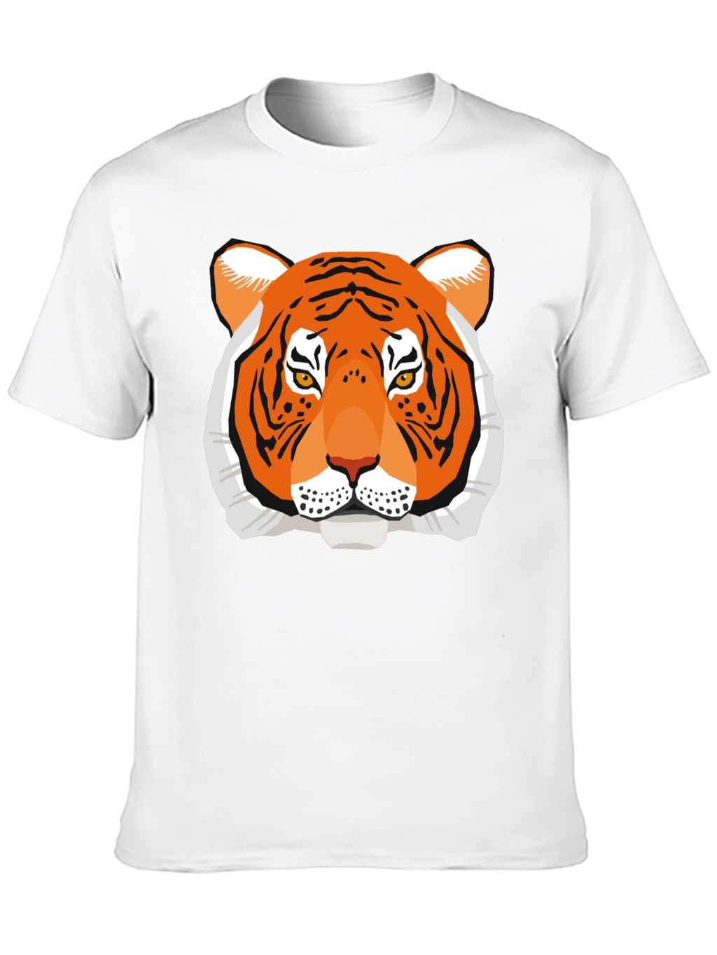 Tiger Graphic Tee - Bold Animal Print Shirt