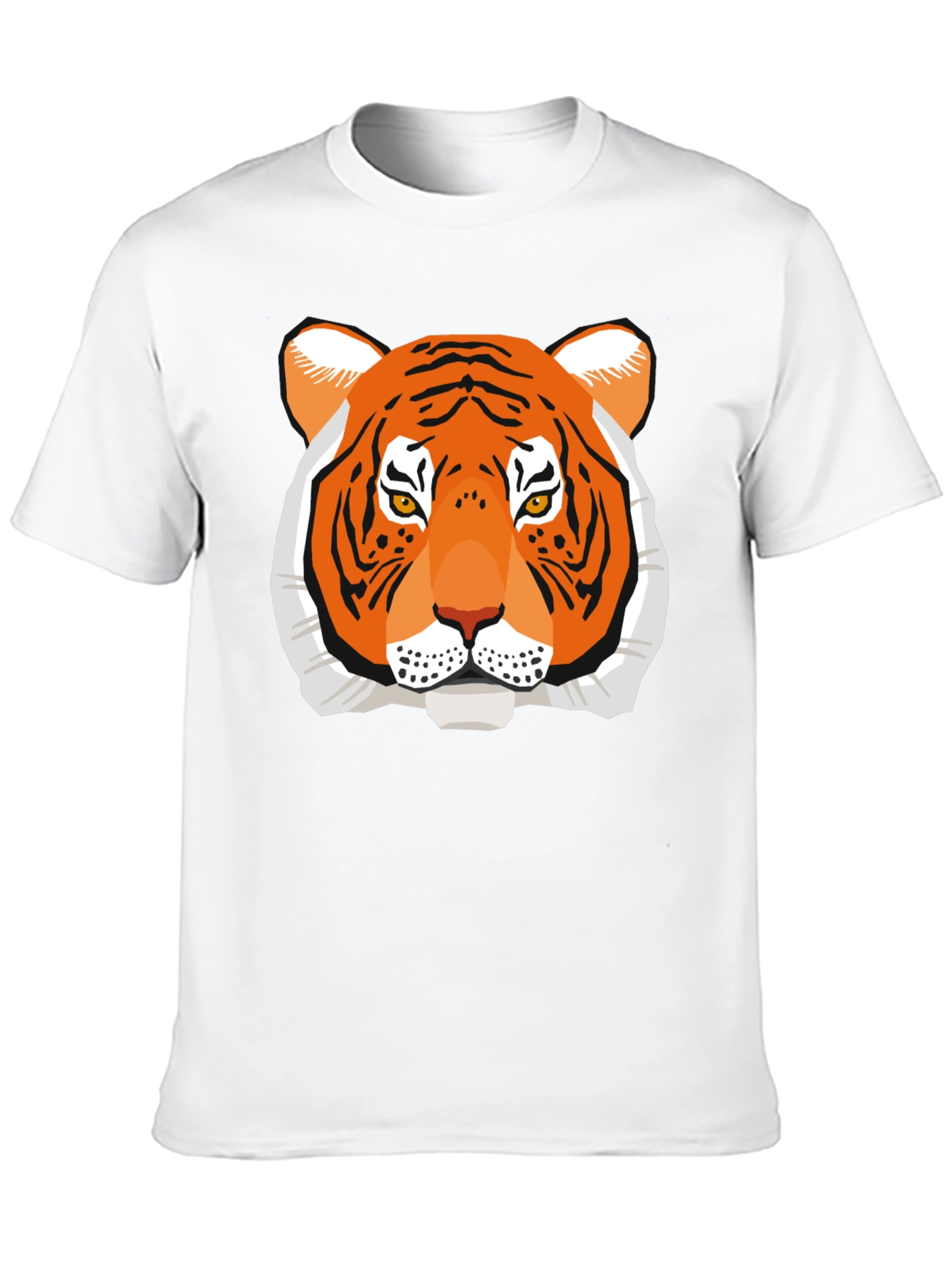 Tiger Graphic Tee - Bold Animal Print Shirt