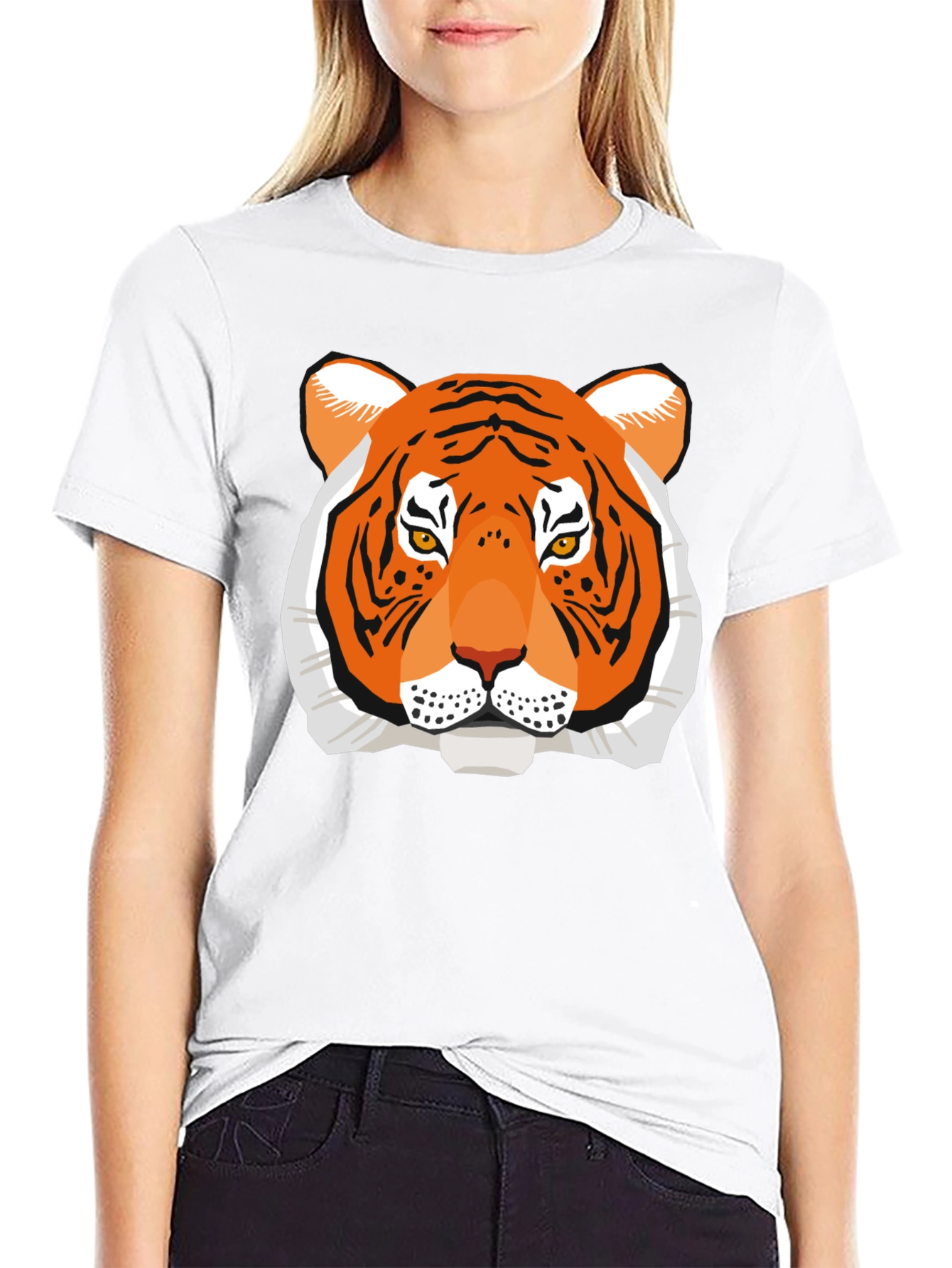 Tiger Graphic Tee - Bold Animal Print Shirt