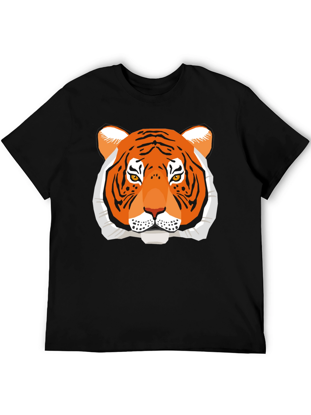 Tiger Graphic Tee - Bold Animal Print Shirt