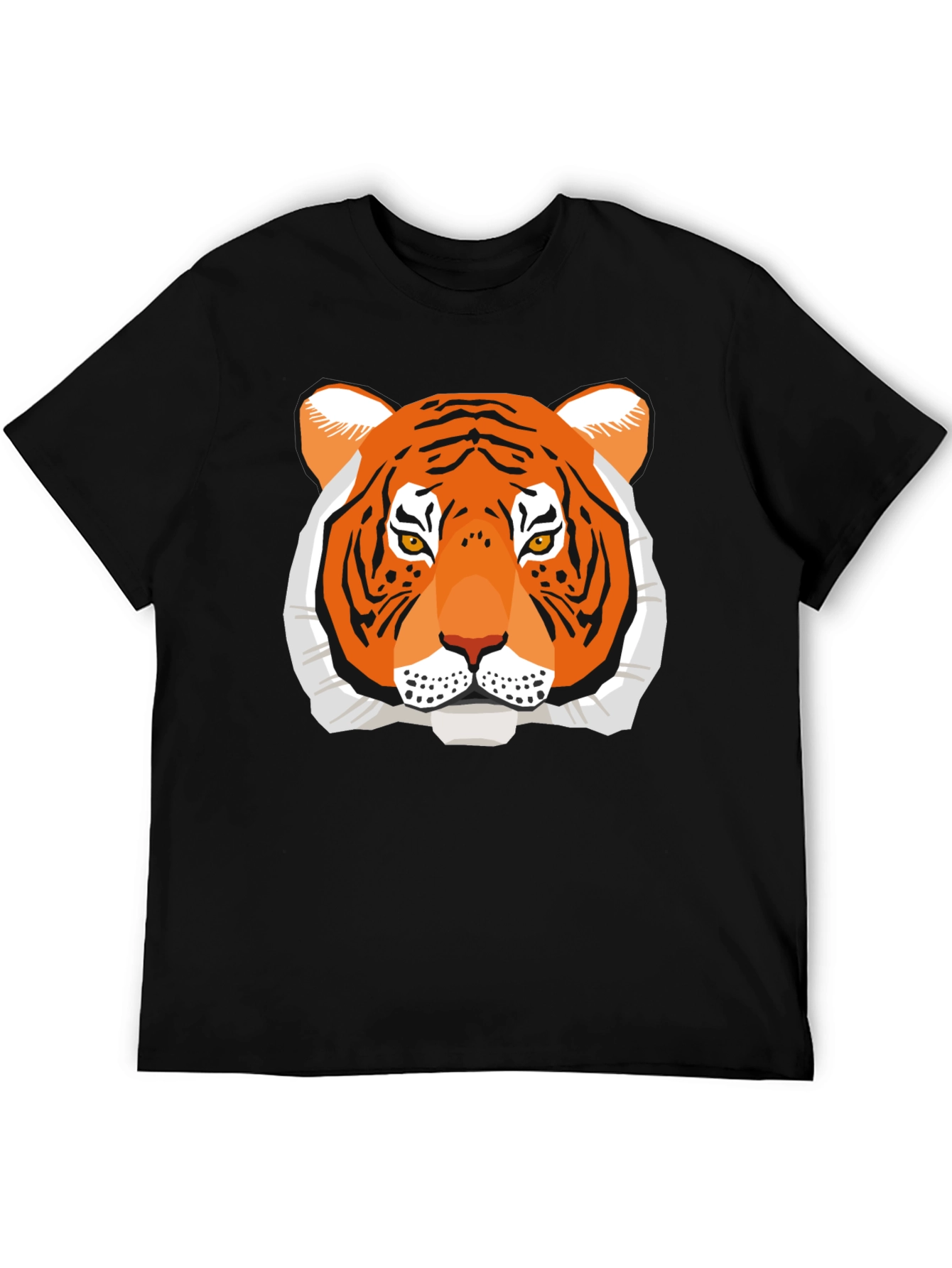 Tiger Graphic Tee - Bold Animal Print Shirt