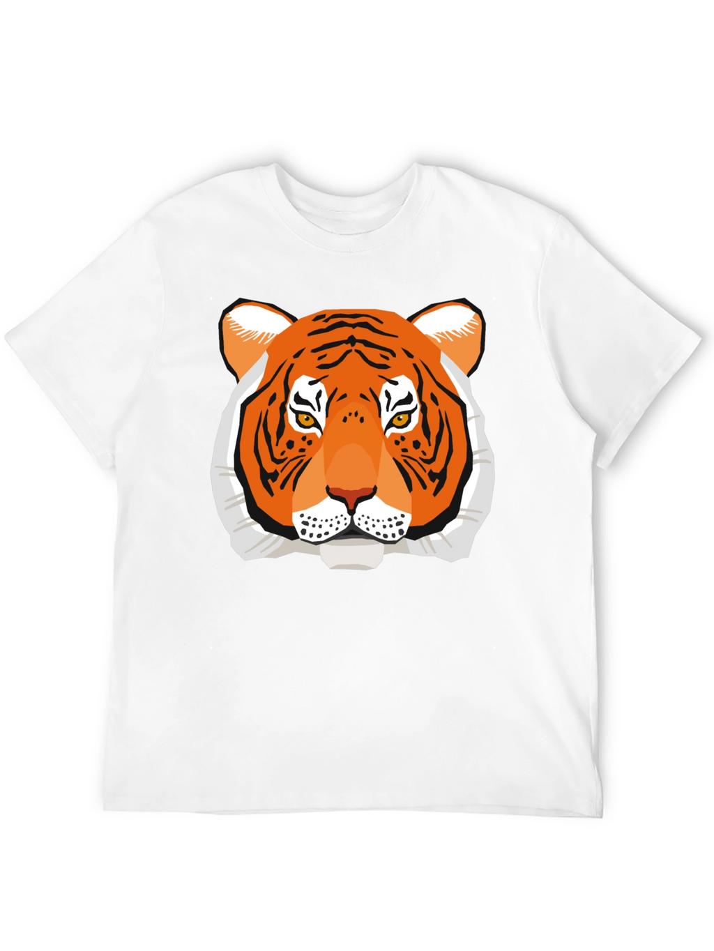 Tiger Graphic Tee - Bold Animal Print Shirt