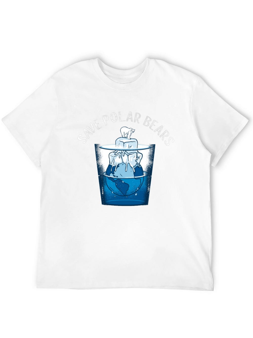 Save Polar Bears Graphic T-Shirt