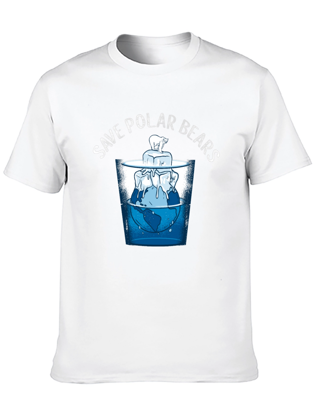 Save Polar Bears Graphic T-Shirt