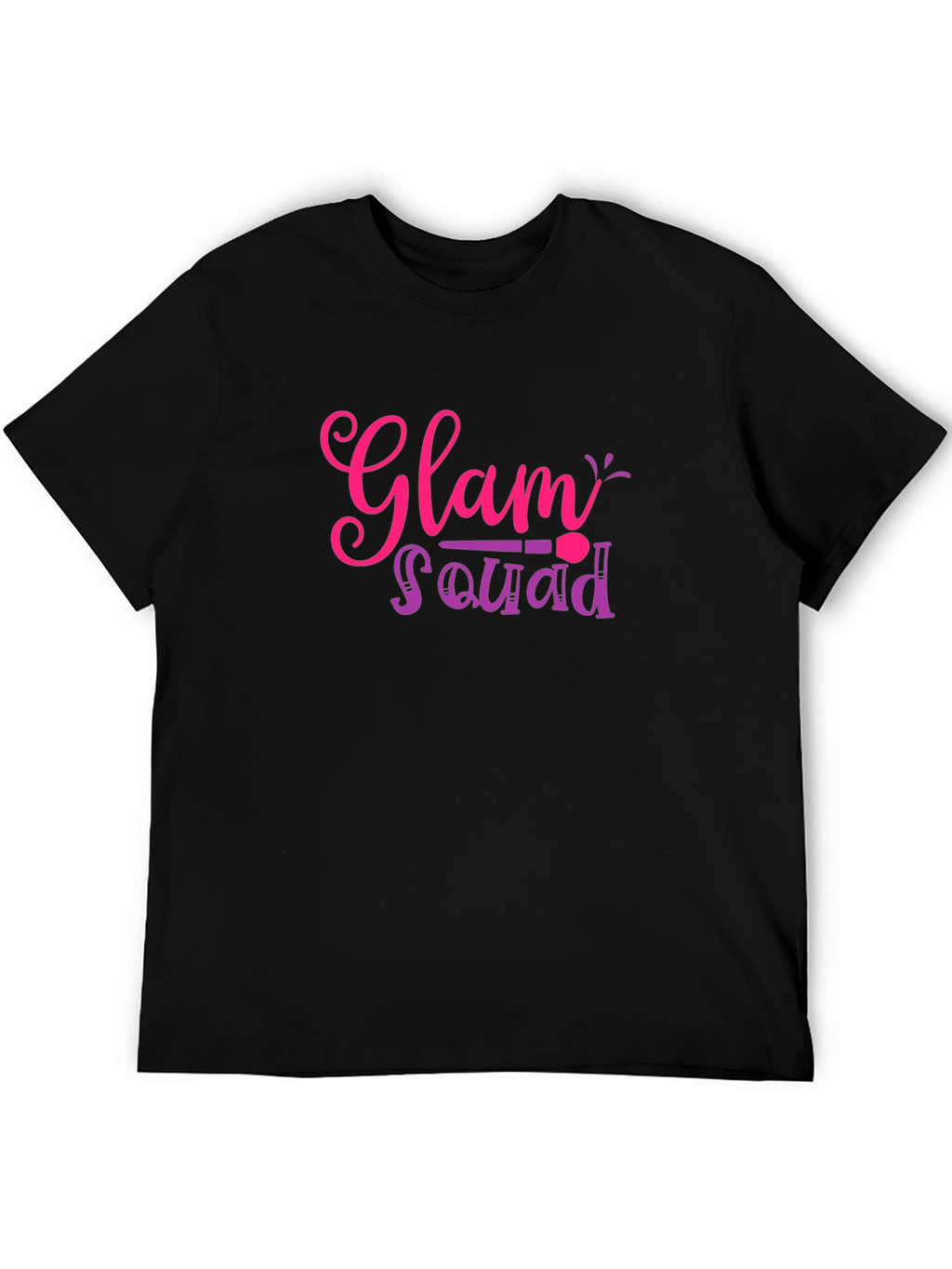 Glam Squad Black T-Shirt