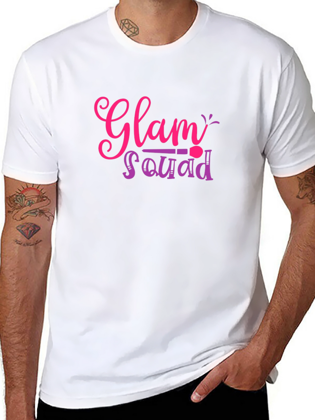 Glam Squad Black T-Shirt