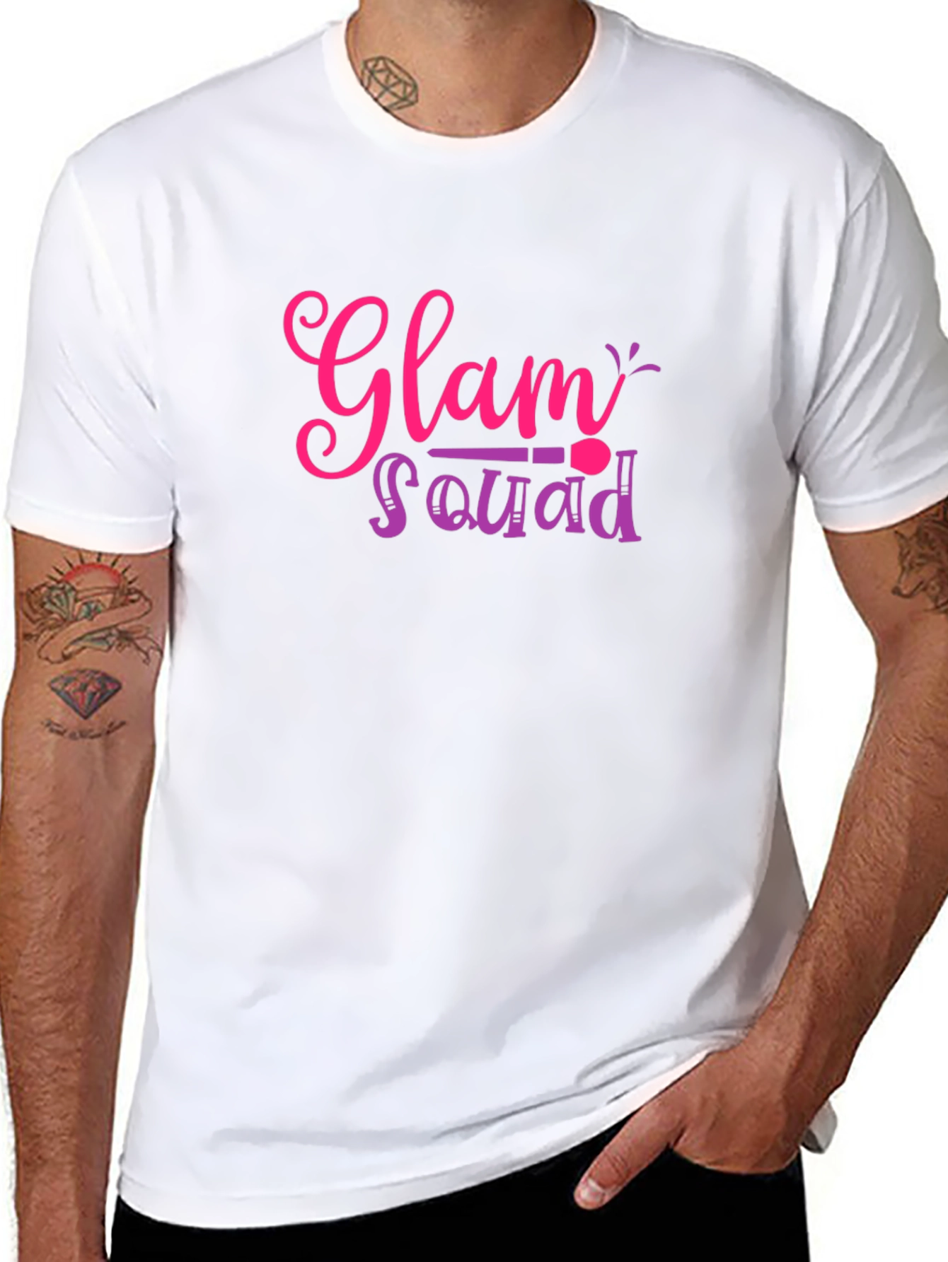 Glam Squad Black T-Shirt