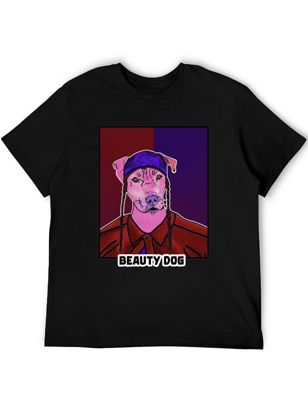 Beauty Dog Graphic T-Shirt