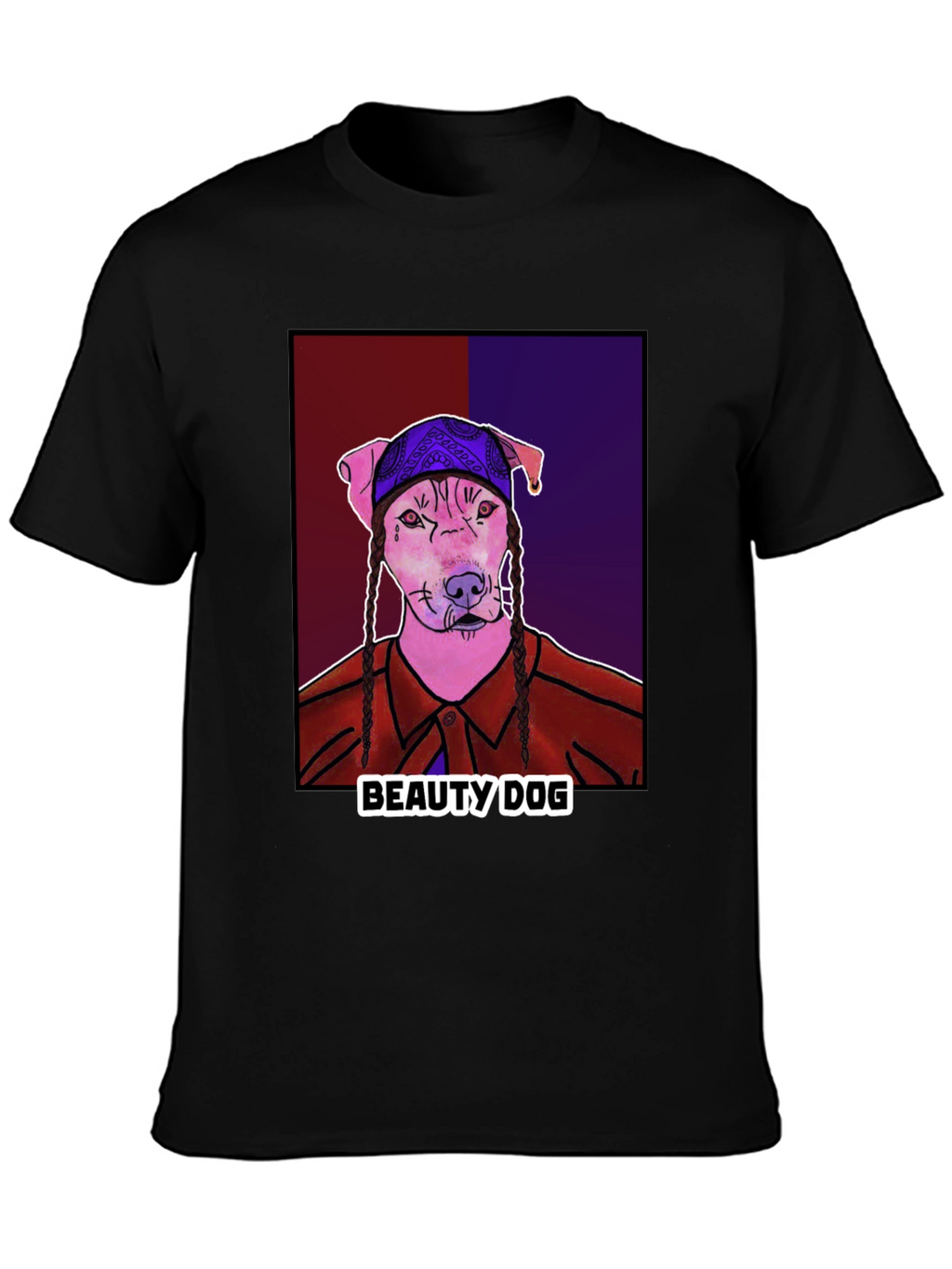 Beauty Dog Graphic T-Shirt