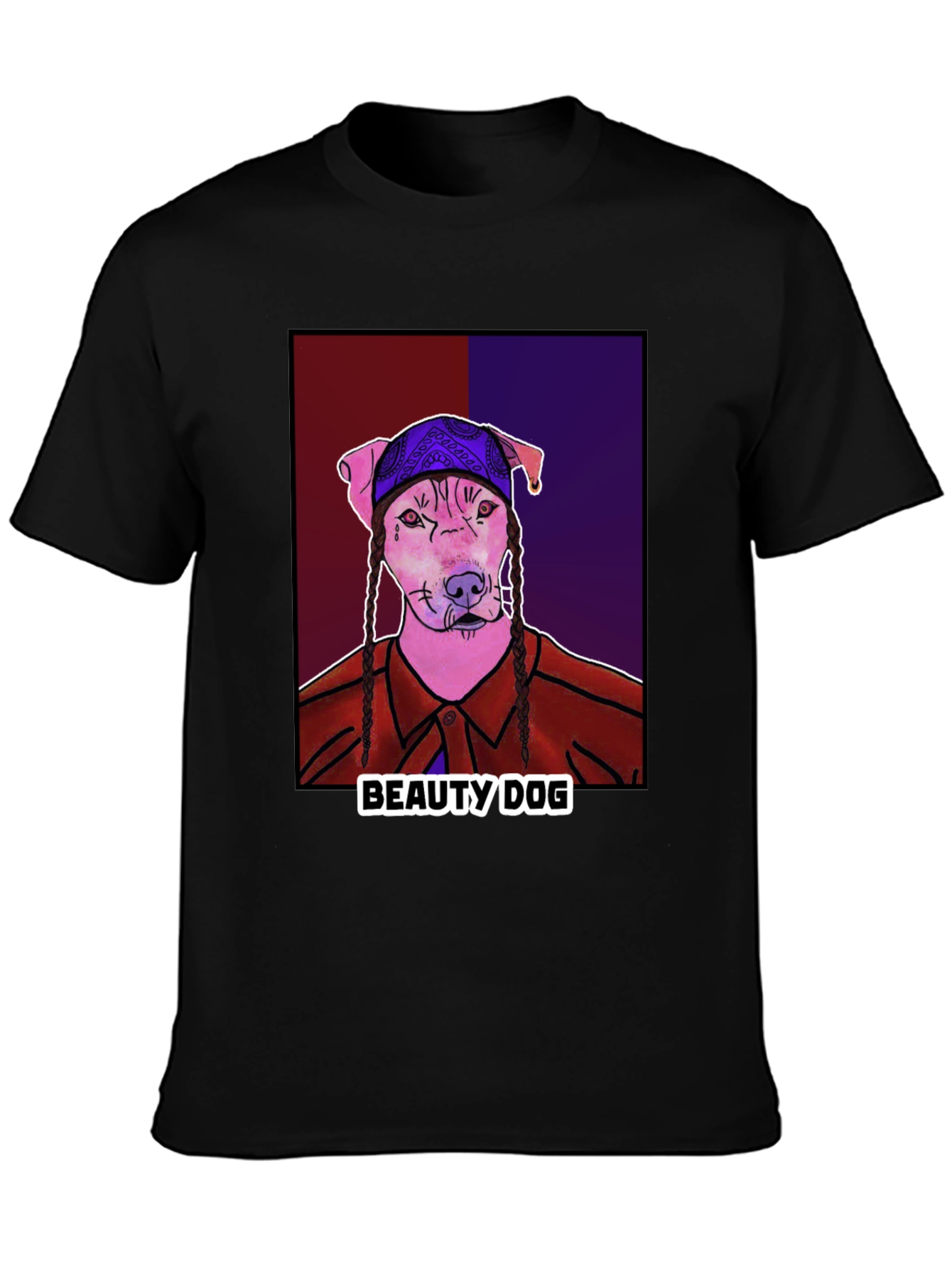 Beauty Dog Graphic T-Shirt