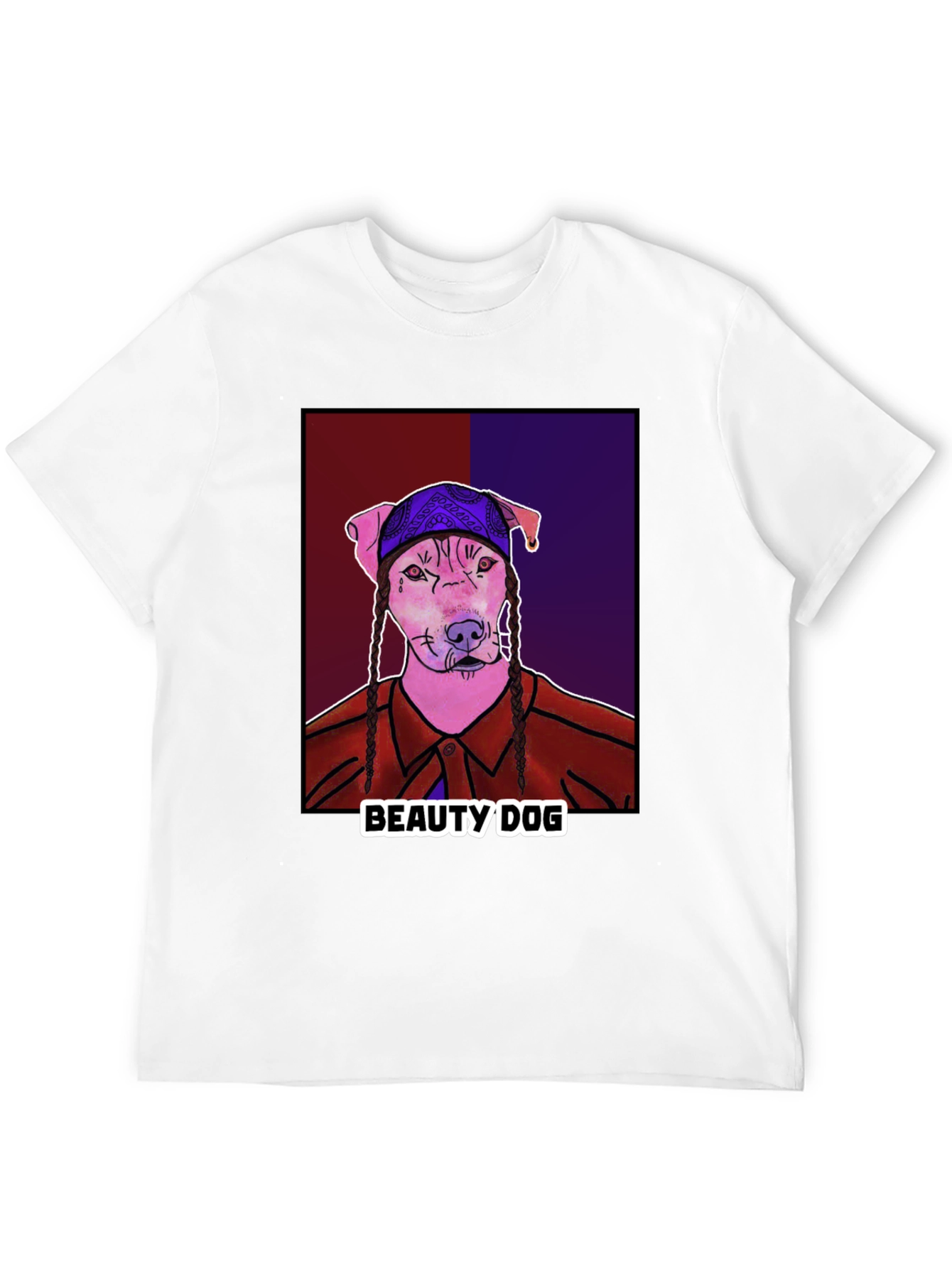 Beauty Dog Graphic T-Shirt