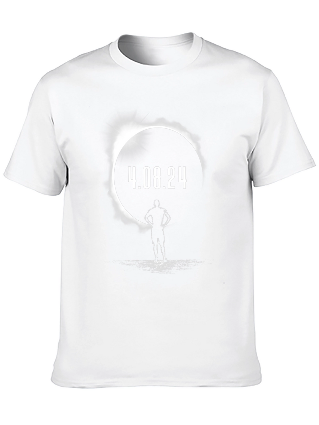 Eclipse 4.08.24 T-Shirt - Celestial Event Souvenir