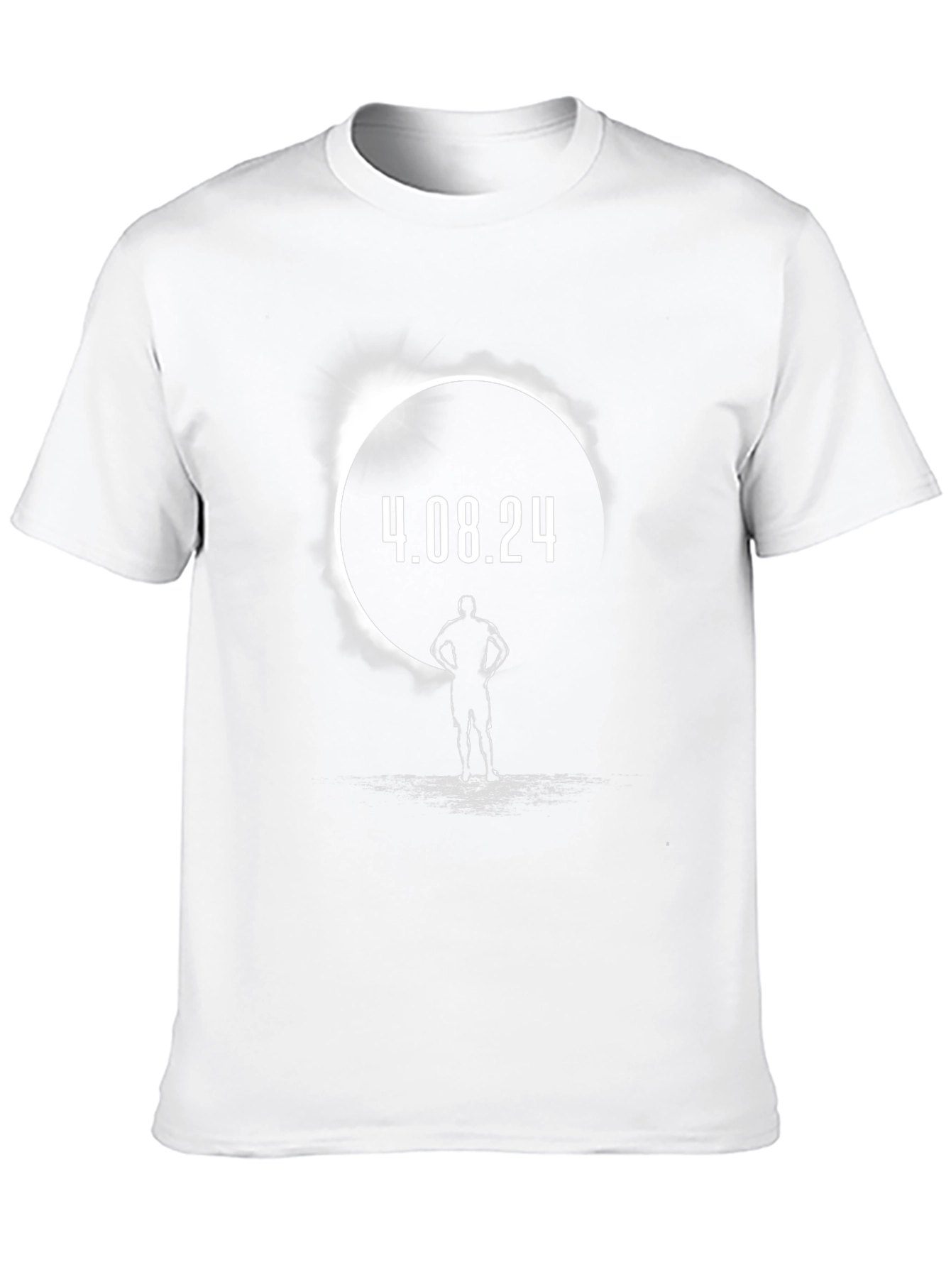 Eclipse 4.08.24 T-Shirt - Celestial Event Souvenir