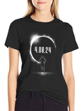 Eclipse 4.08.24 T-Shirt - Celestial Event Souvenir