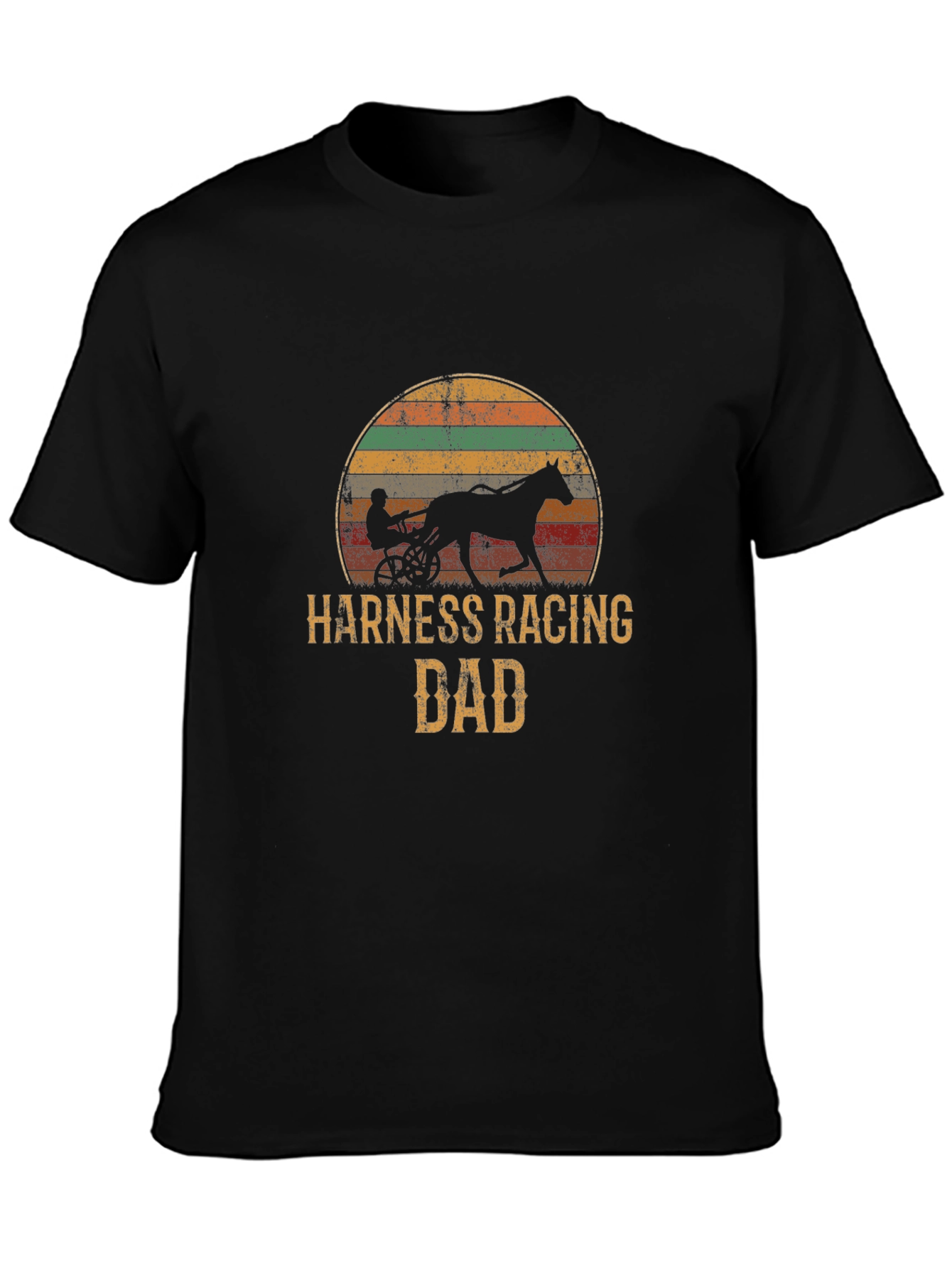 Harness Racing Dad T-Shirt - Vintage Style