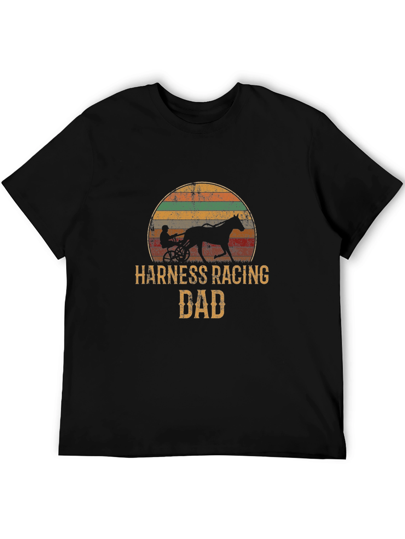 Harness Racing Dad T-Shirt - Vintage Style