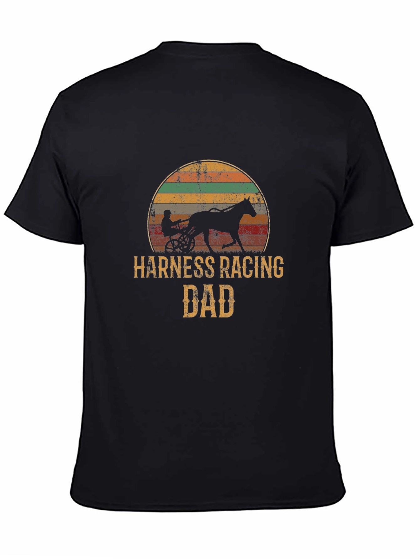 Harness Racing Dad T-Shirt - Vintage Style