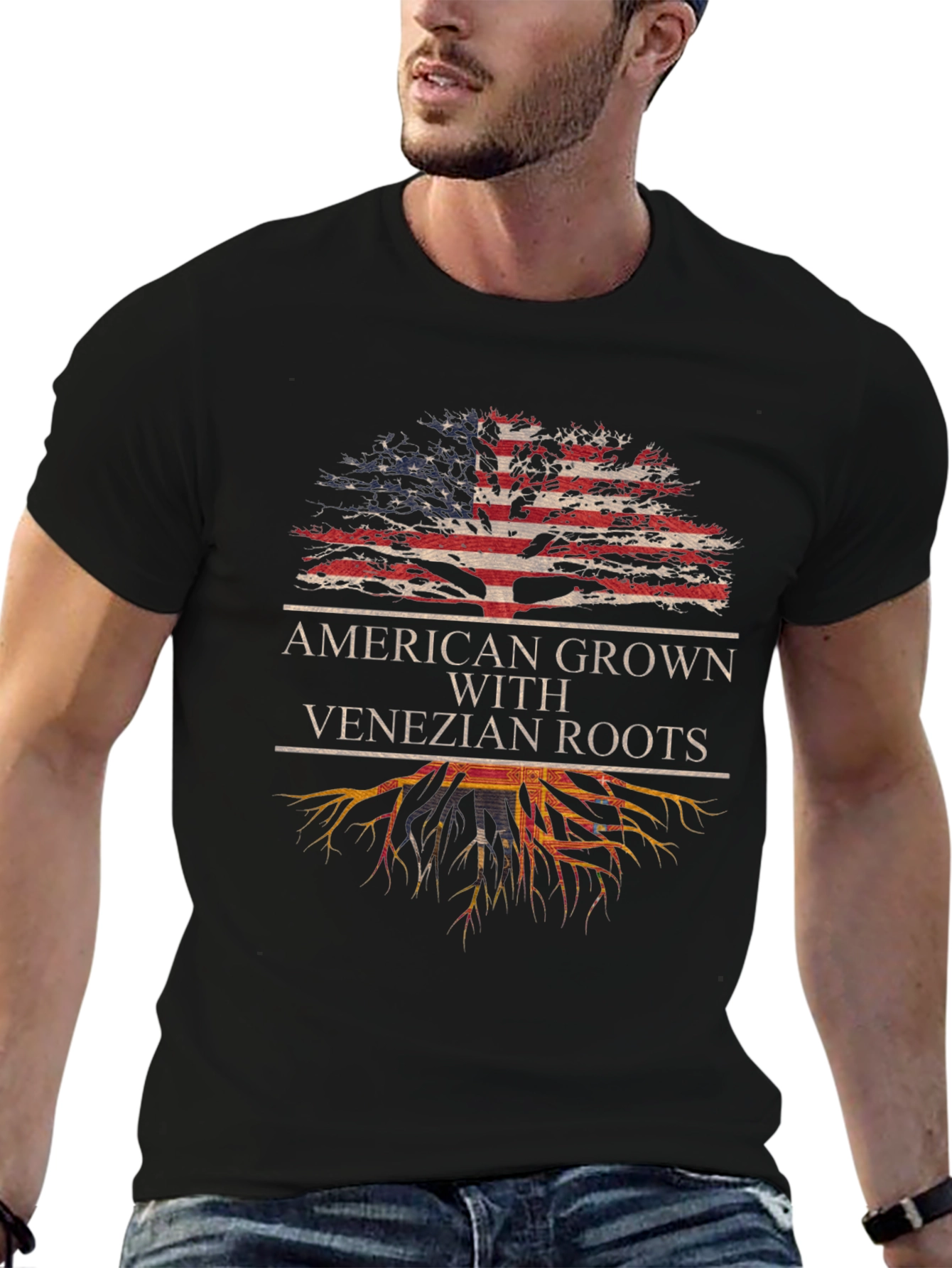 American Grown with Venezuelan Roots T-Shirt