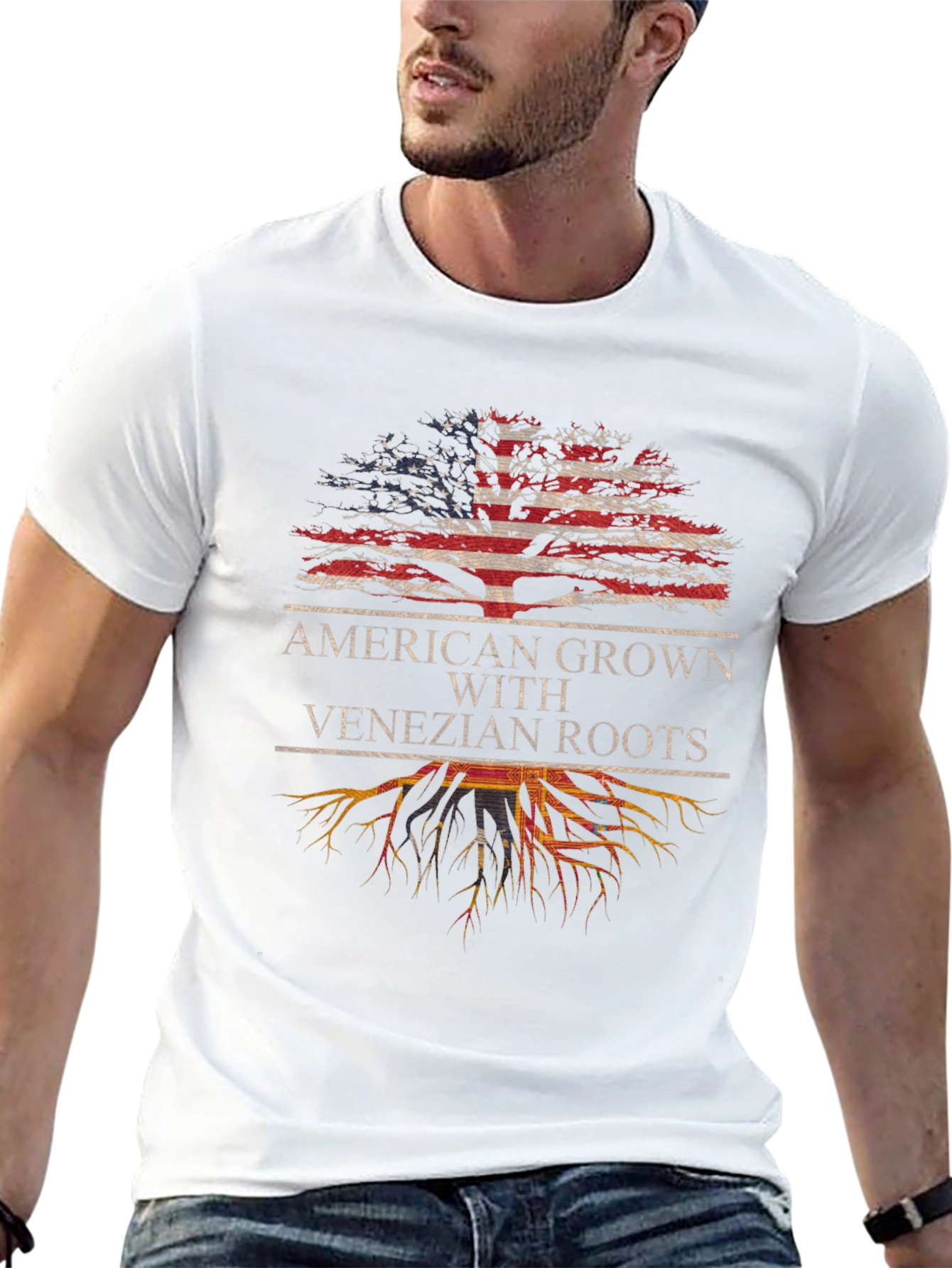 American Grown with Venezuelan Roots T-Shirt