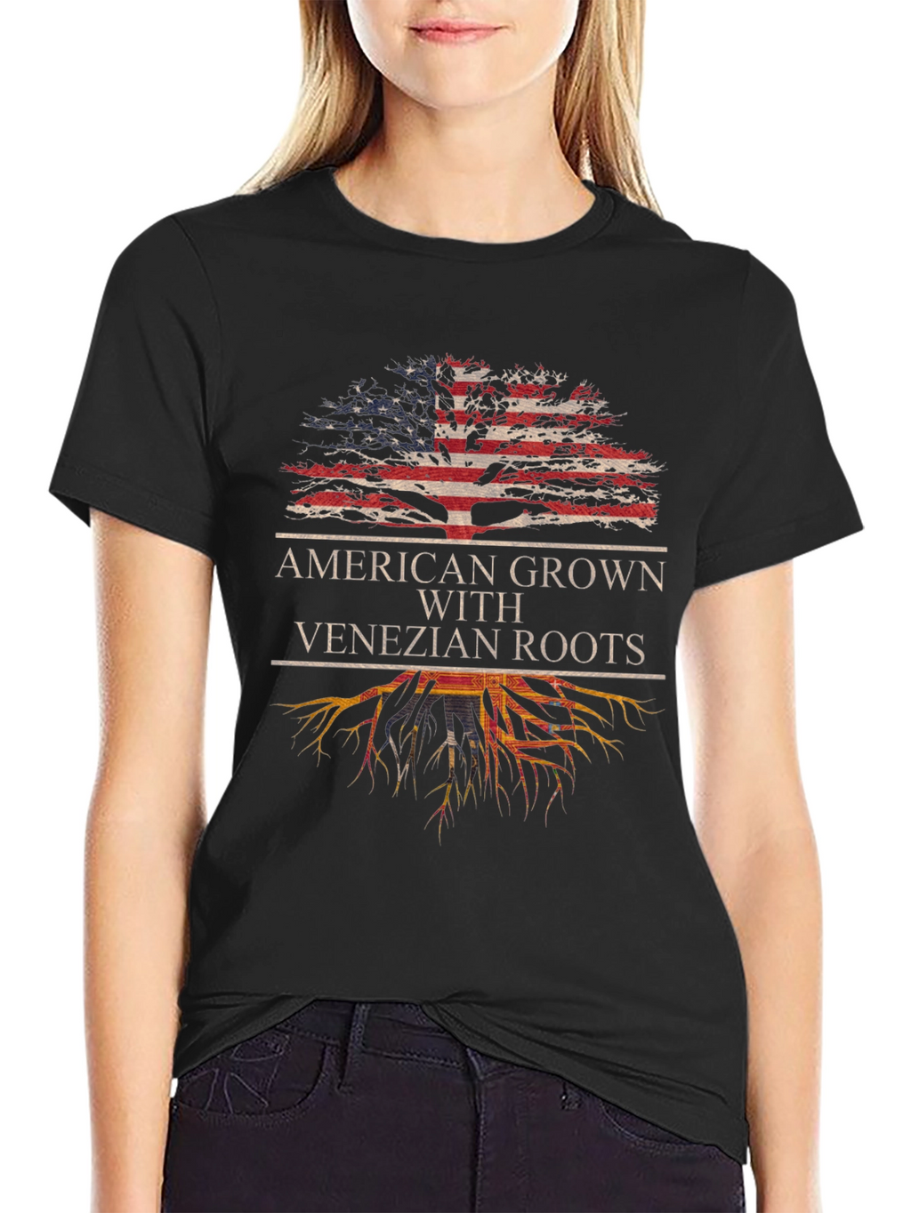 American Grown with Venezuelan Roots T-Shirt