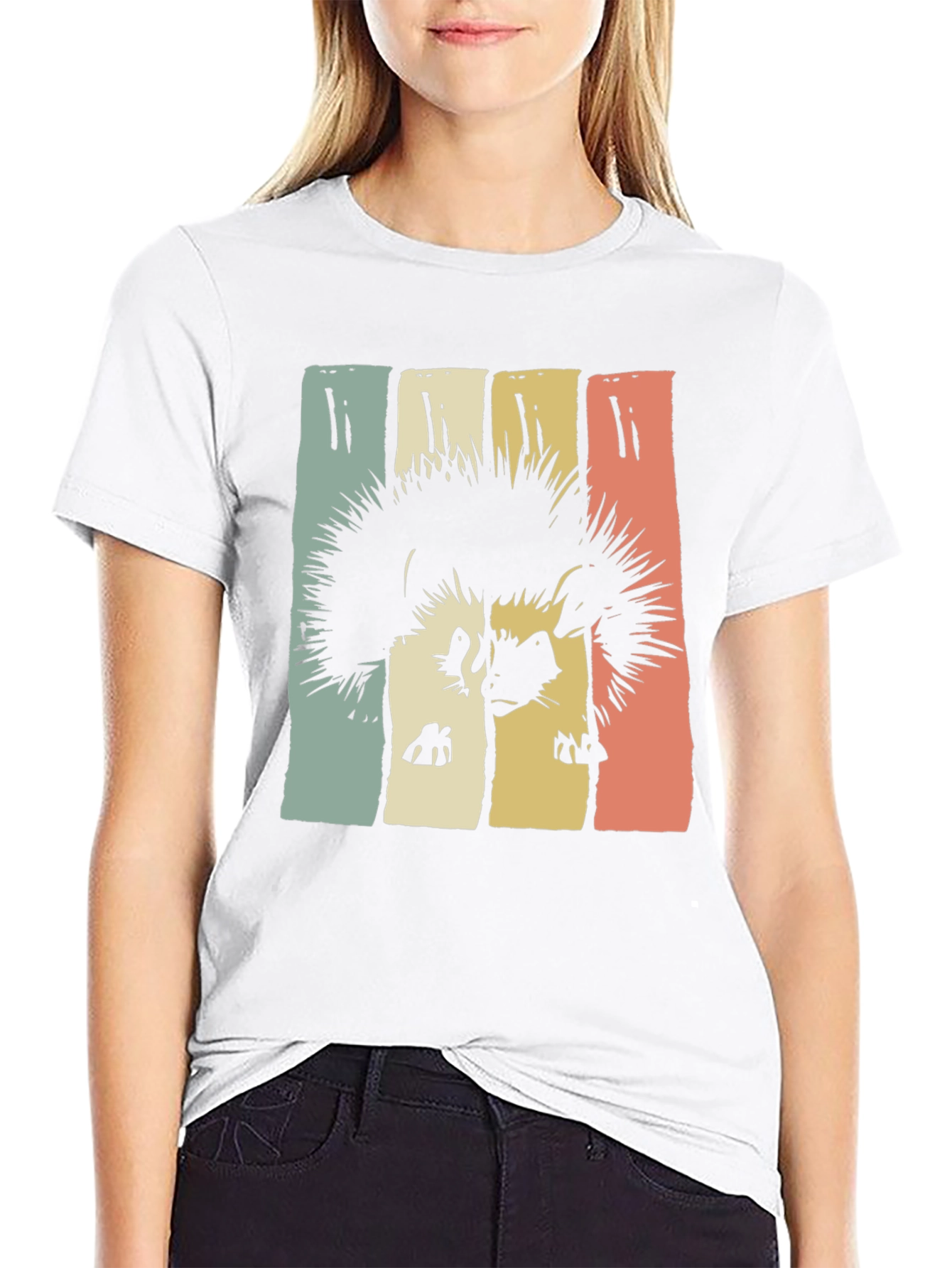 Retro Hedgehog Graphic Tee