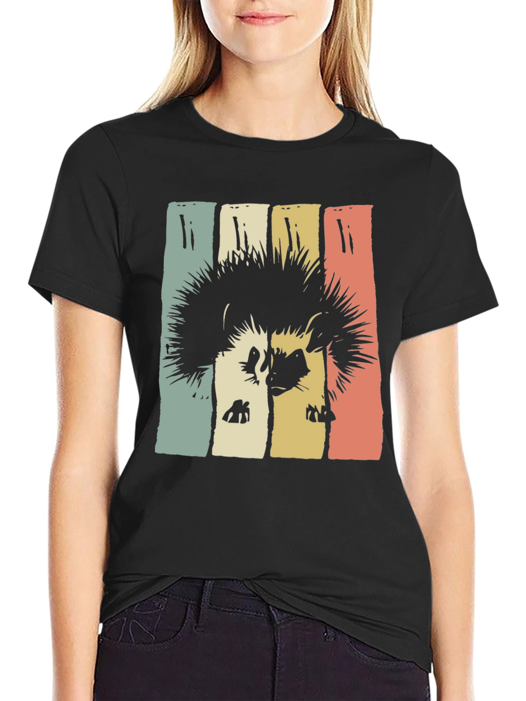 Retro Hedgehog Graphic Tee