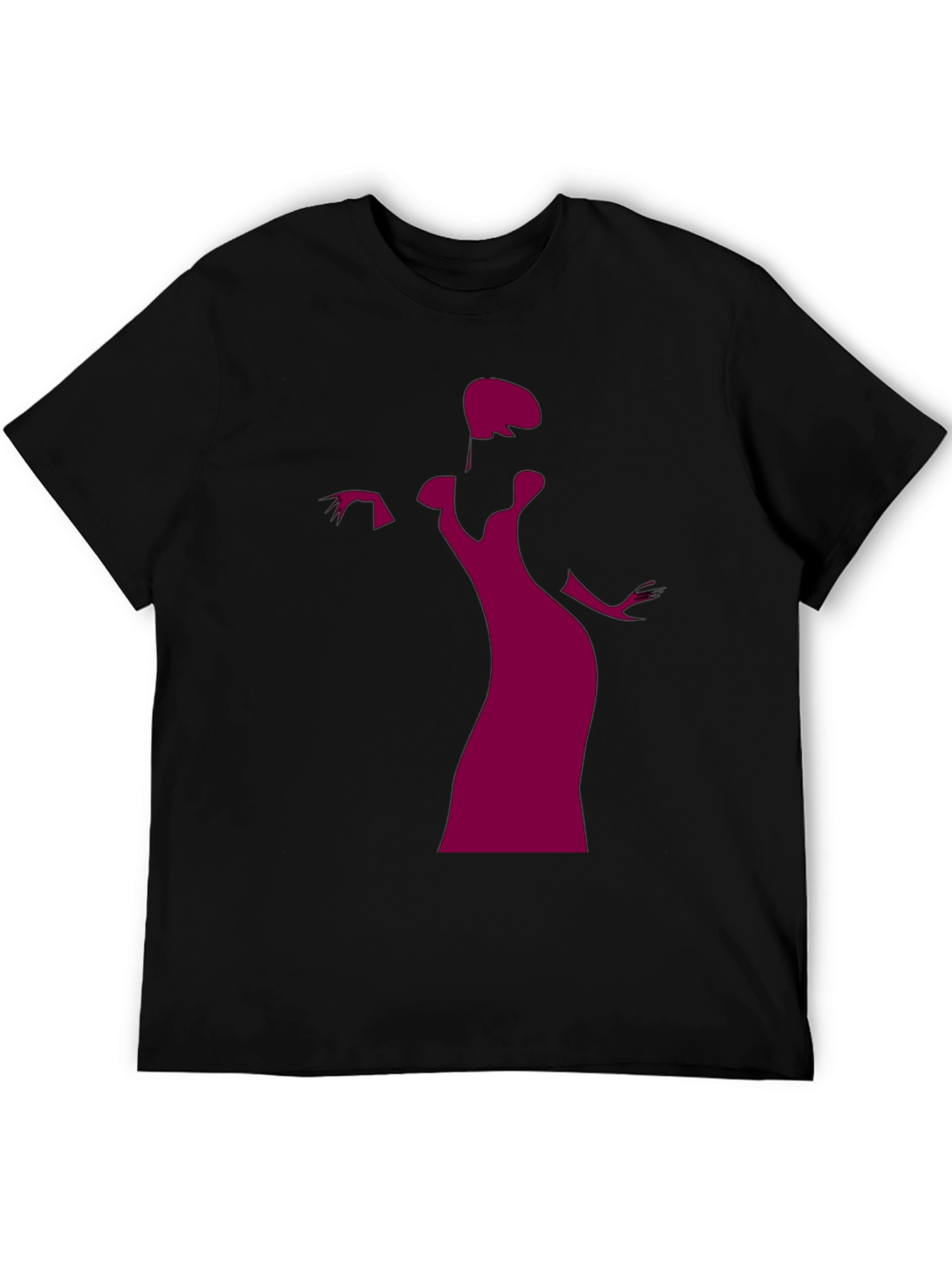 Elegant Silhouette Graphic Tee