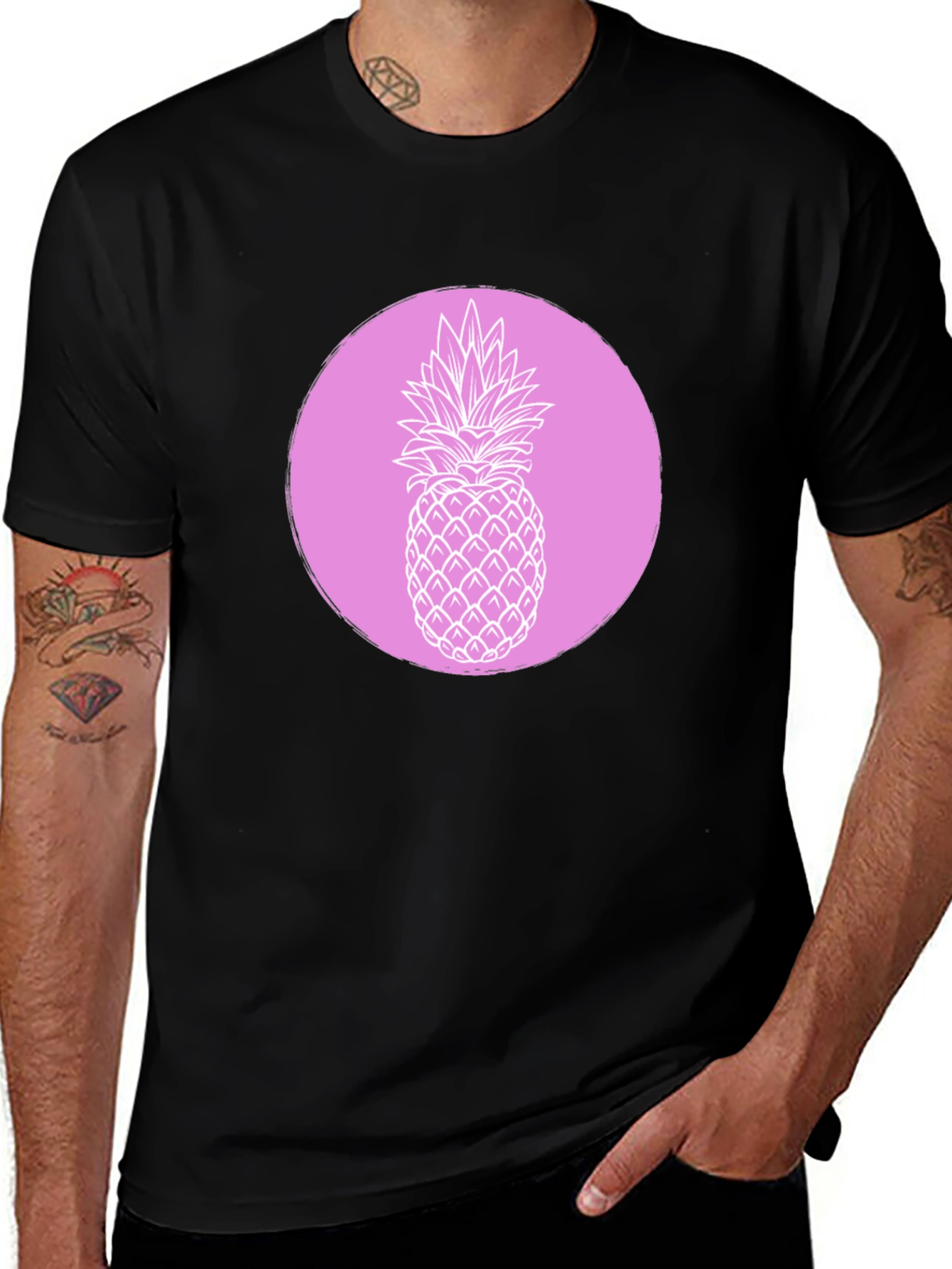 Pineapple Graphic Tee - Trendy Summer Style