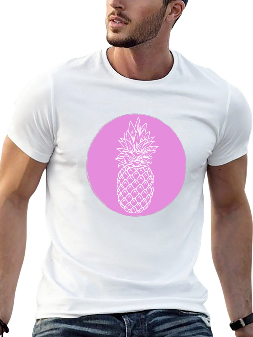 Pineapple Graphic Tee - Trendy Summer Style