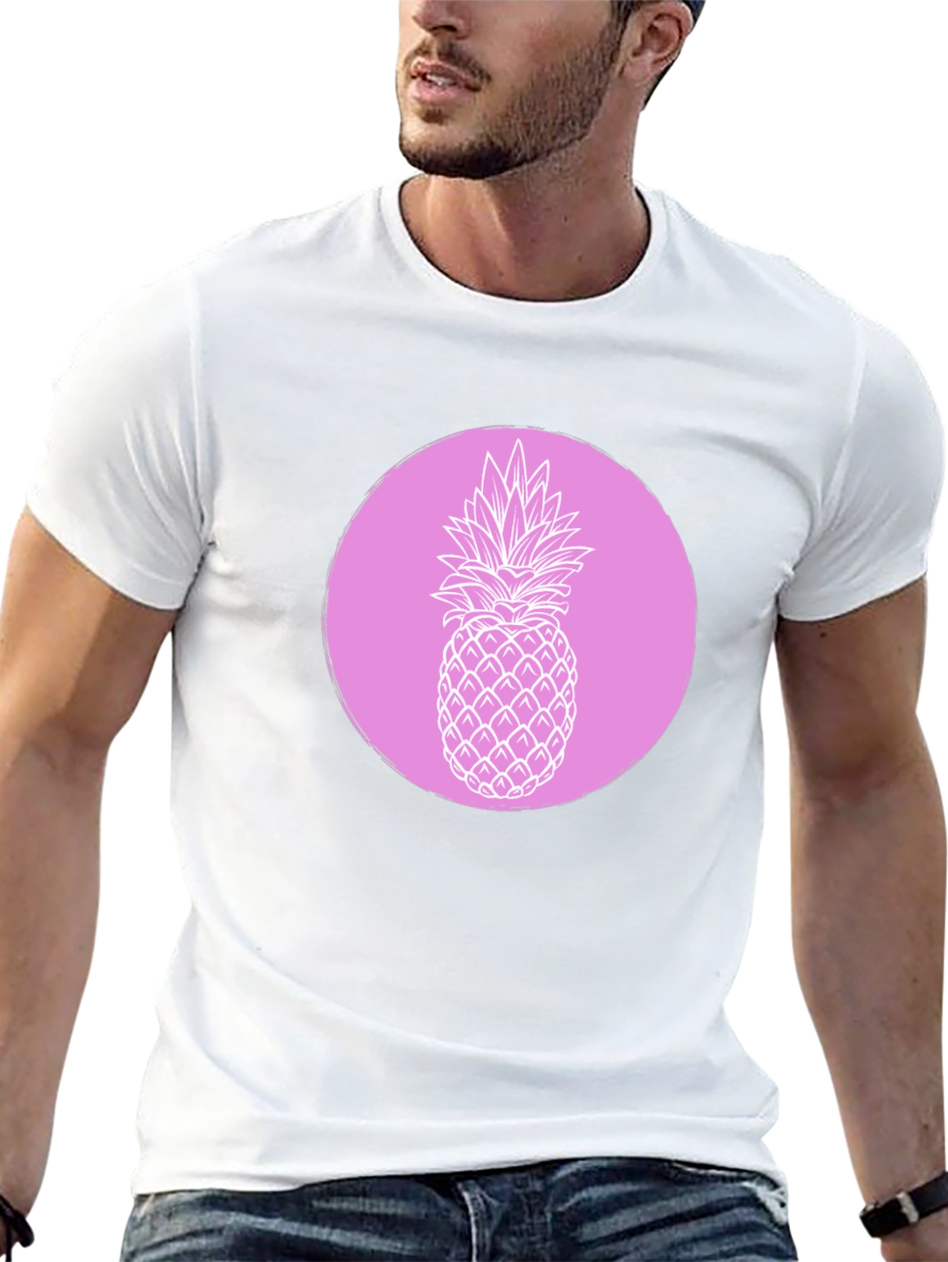 Pineapple Graphic Tee - Trendy Summer Style