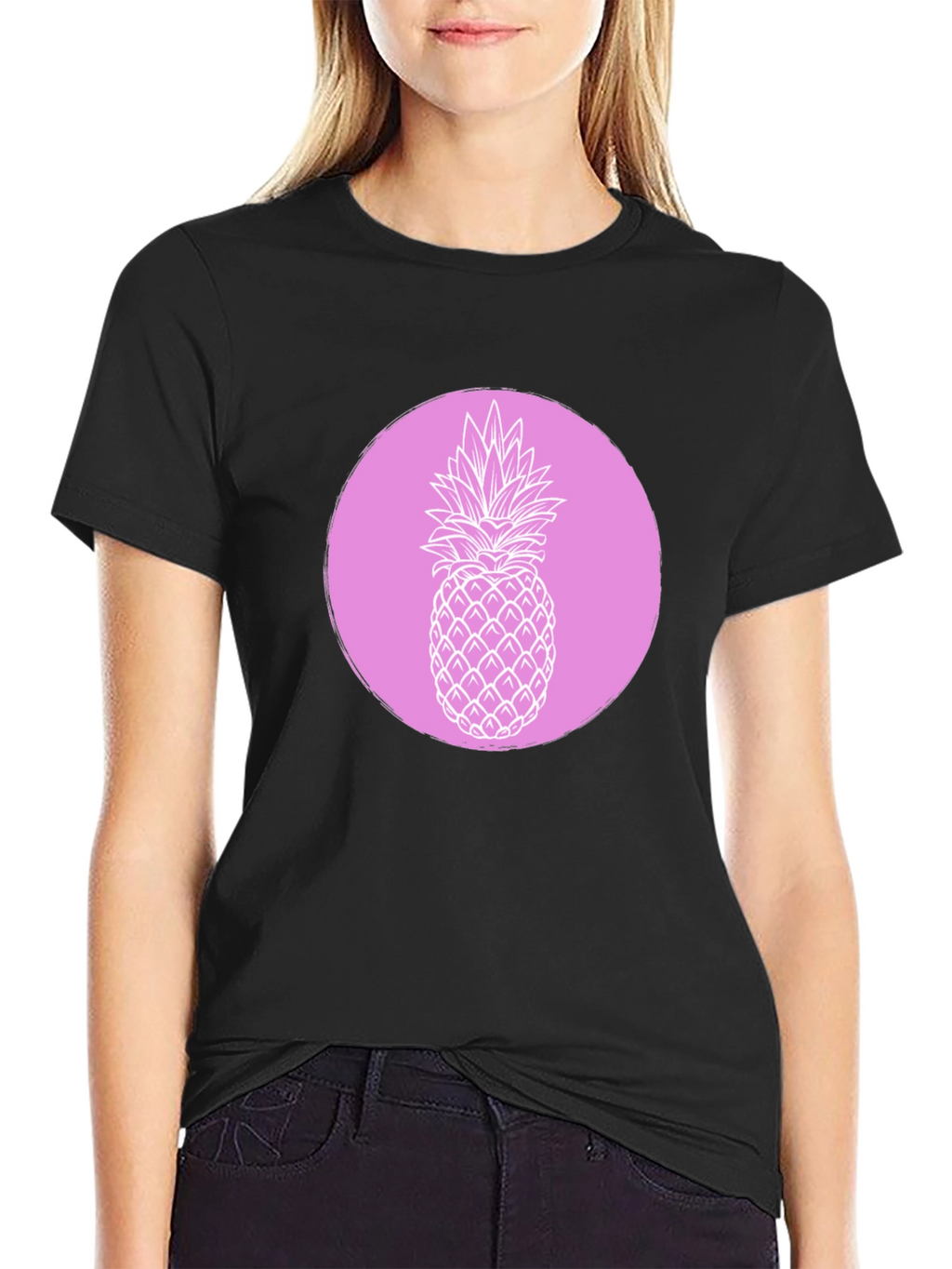 Pineapple Graphic Tee - Trendy Summer Style