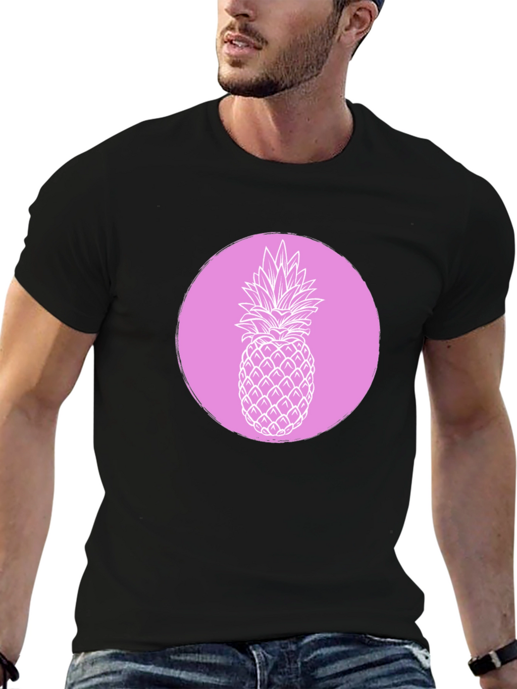 Pineapple Graphic Tee - Trendy Summer Style